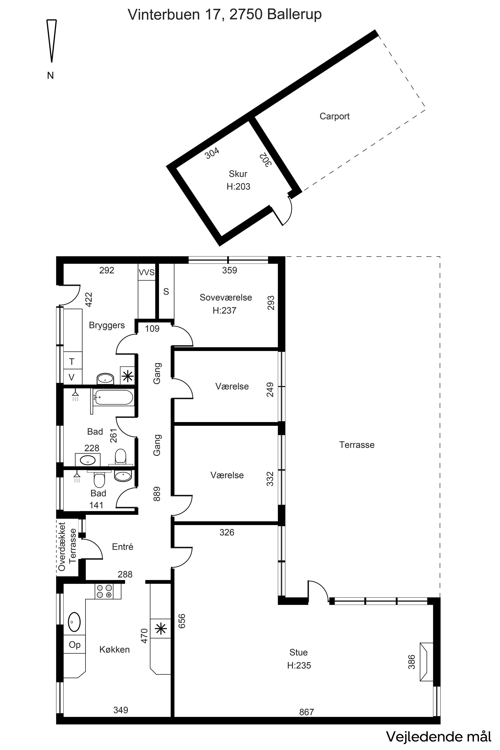 Plantegninger billede af Vinterbuen 17, 2750 Ballerup