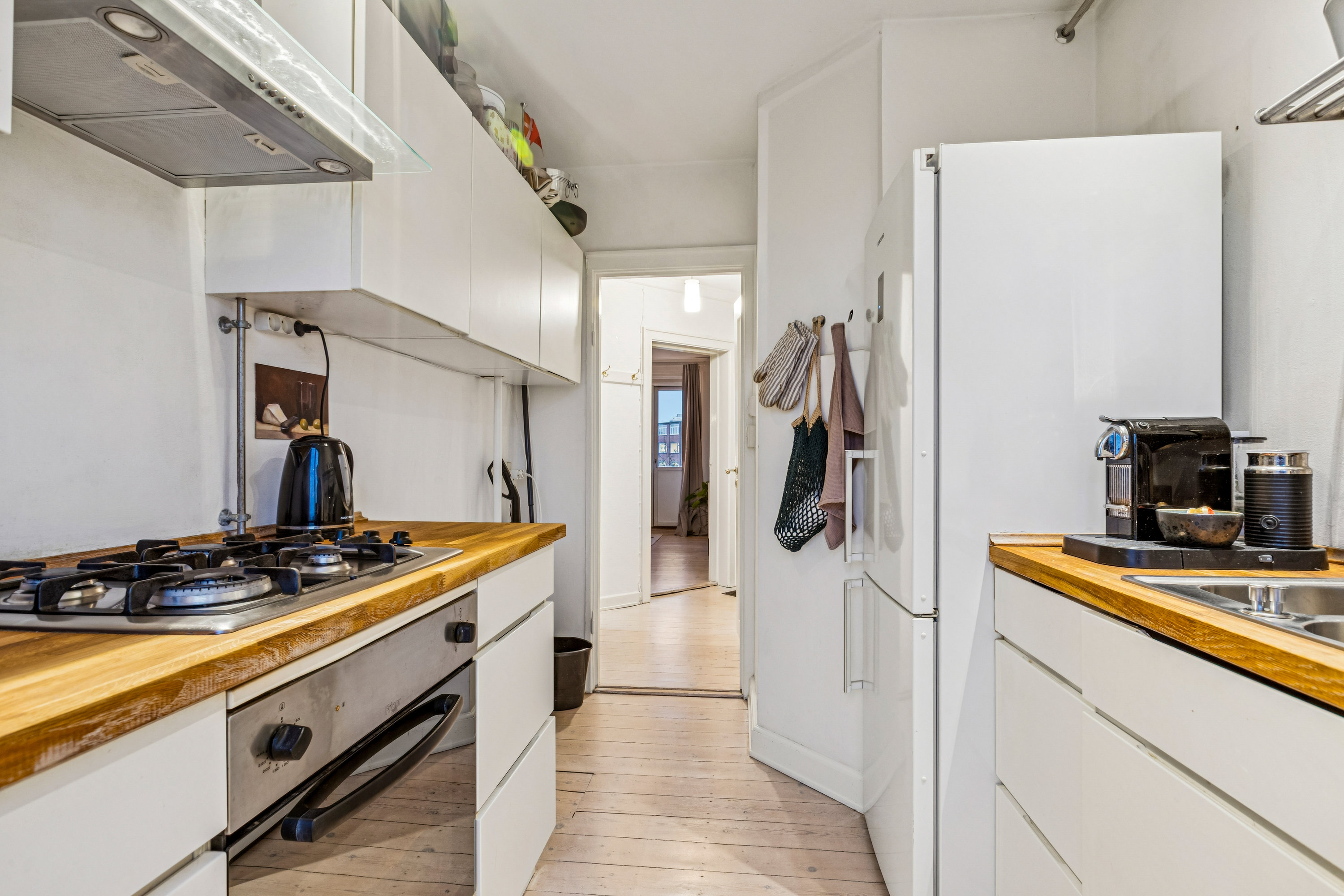 Fremhævet køkken billede i fuldskærmstilstand. Billede af Frankrigsgade 31, 3. th., 2300 København S