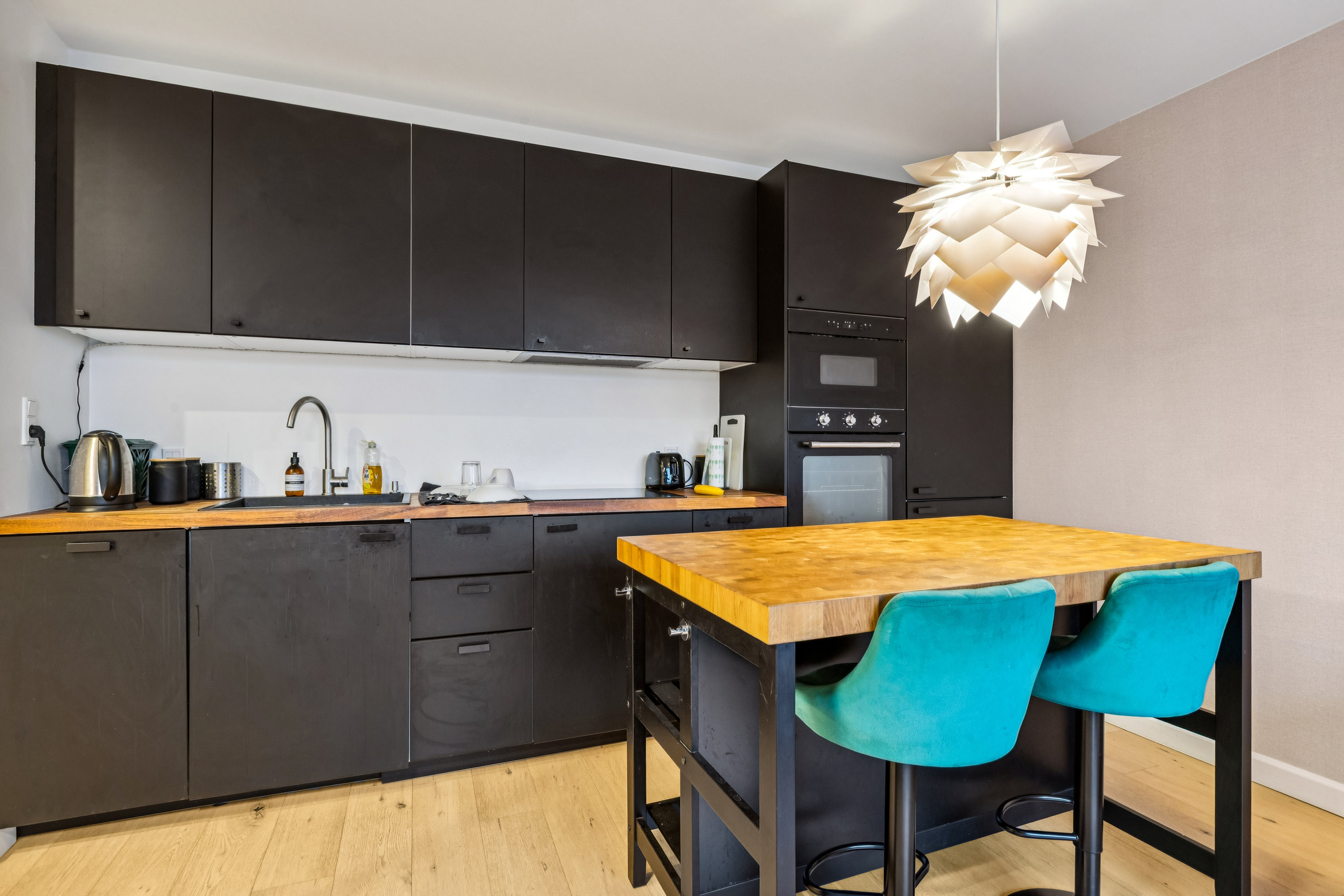 Fremhævet køkken billede i fuldskærmstilstand. Billede af Bremensgade 7, 2. th., 2300 København S