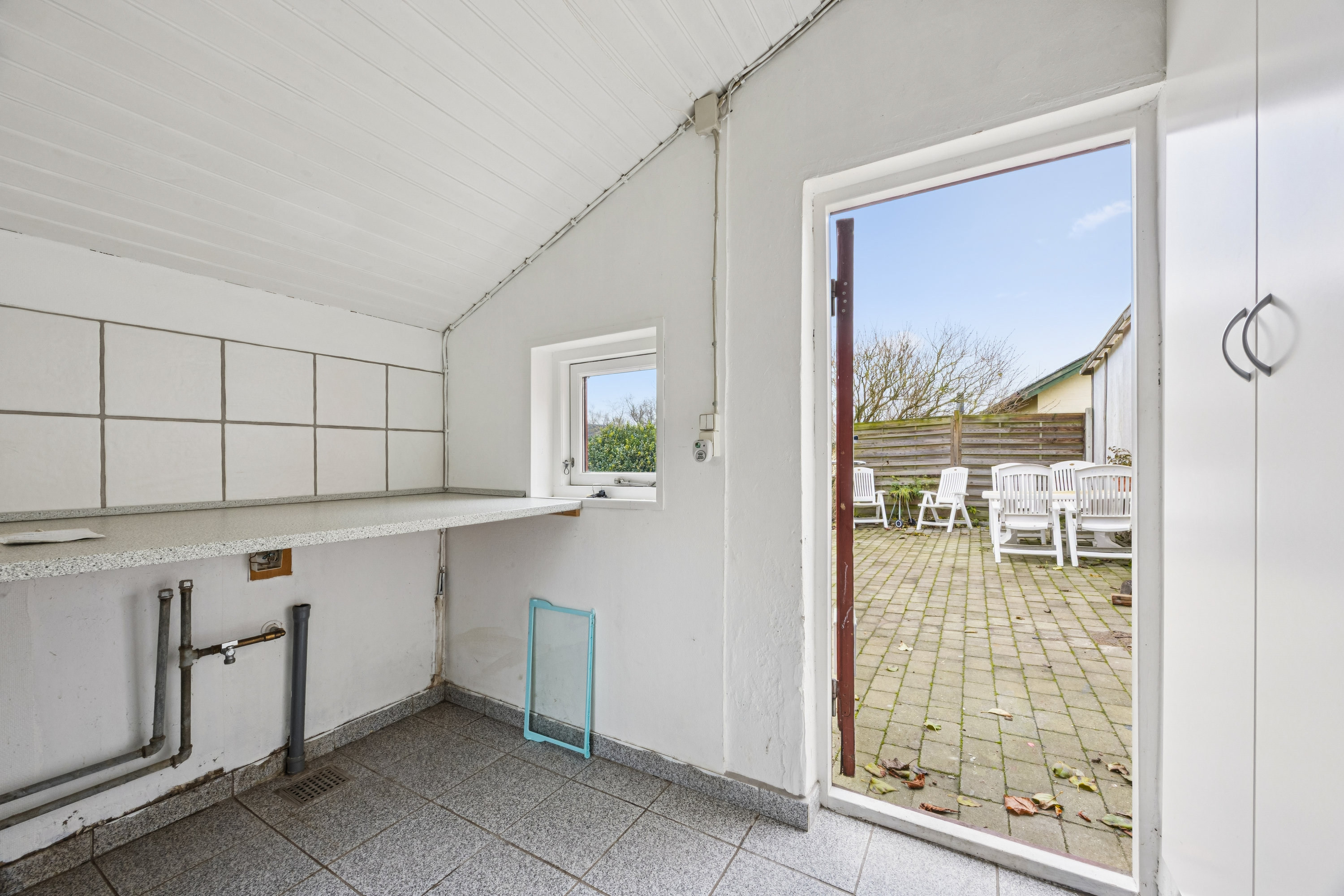 Fremhævet badeværelse billede i fuldskærmstilstand. Billede af Kulbyvej 33, Kulby, 4270 Høng