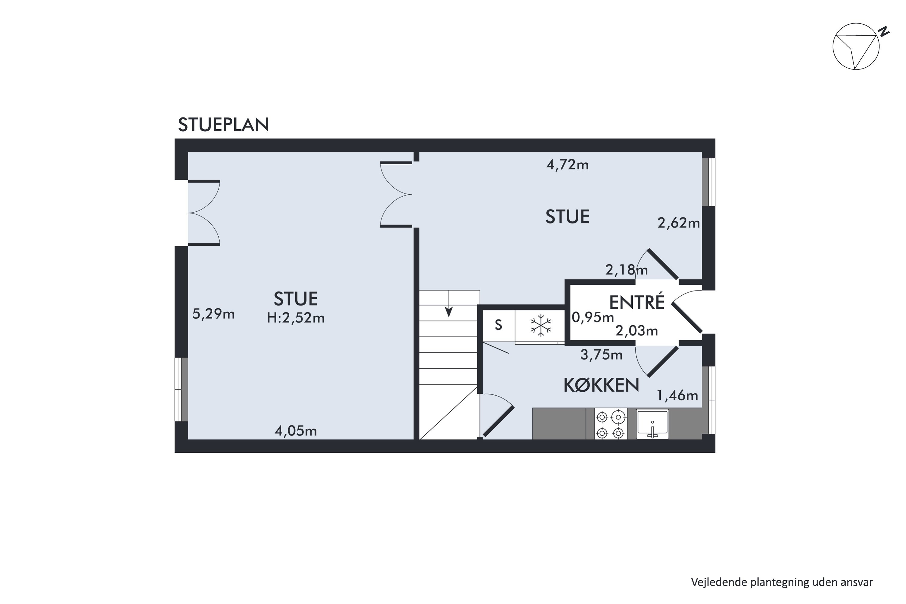 Plantegninger billede af Phistersvej 2D, 2900 Hellerup