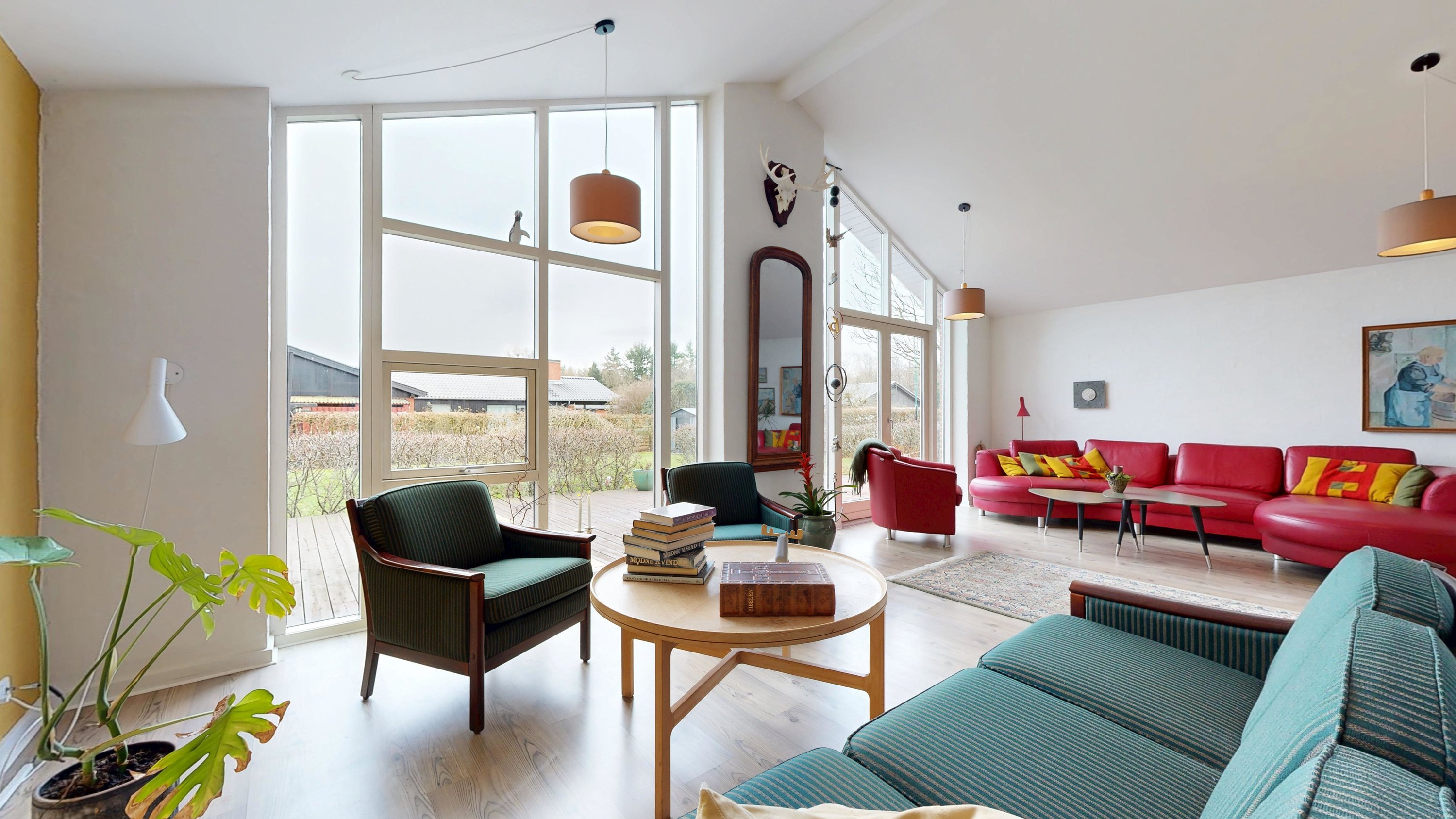 Fremhævet stue billede i fuldskærmstilstand. Billede af Finderupvej 27, 8800 Viborg