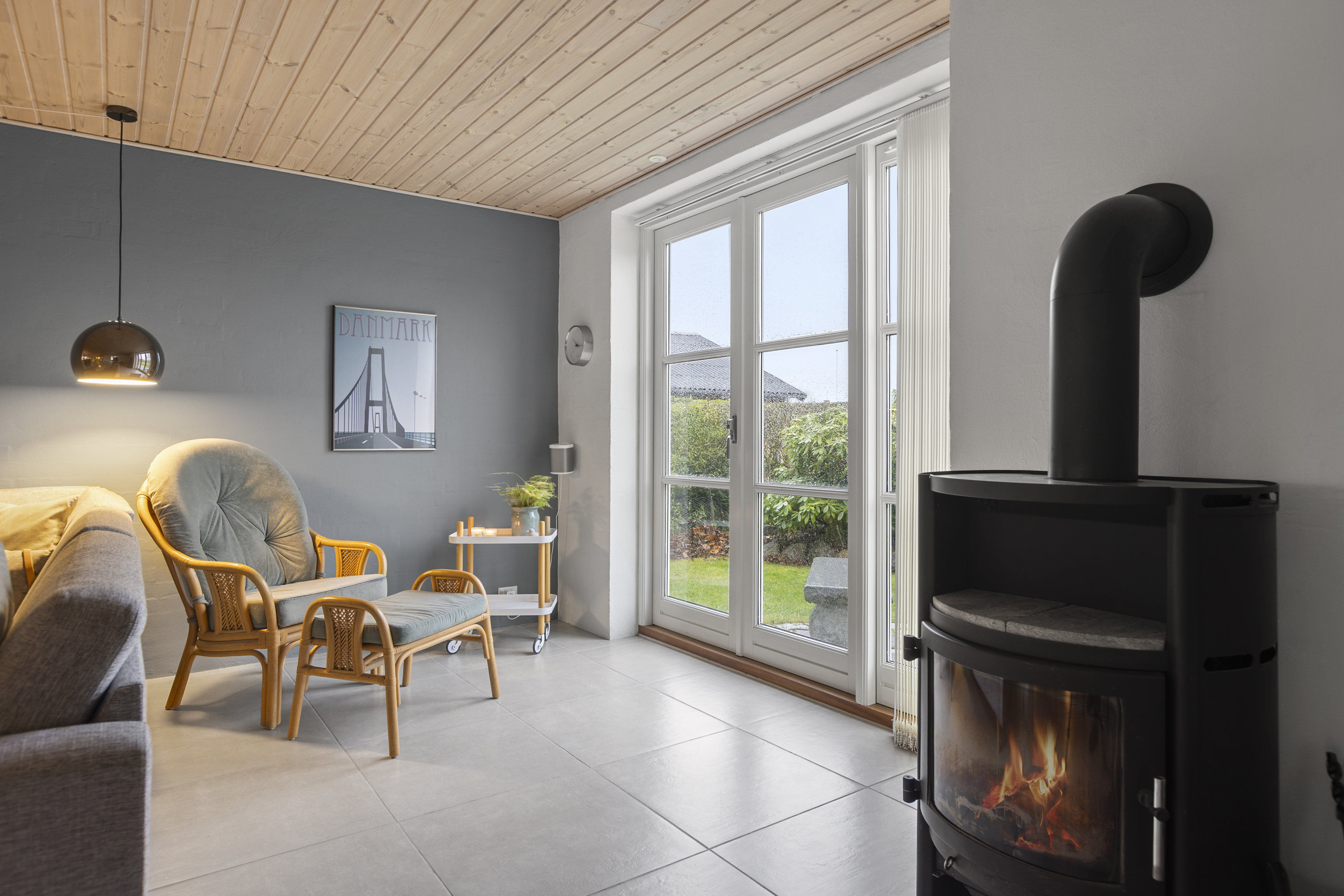 Fremhævet stue billede i fuldskærmstilstand. Billede af Tjørnevænget 63, Sydbyen, 4220 Korsør