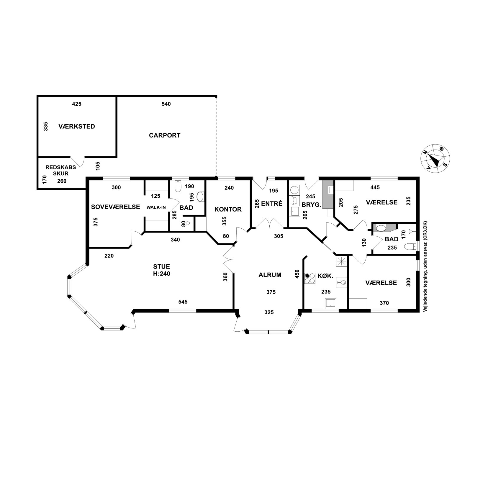 Plantegninger billede af Solvej 52, 3330 Gørløse