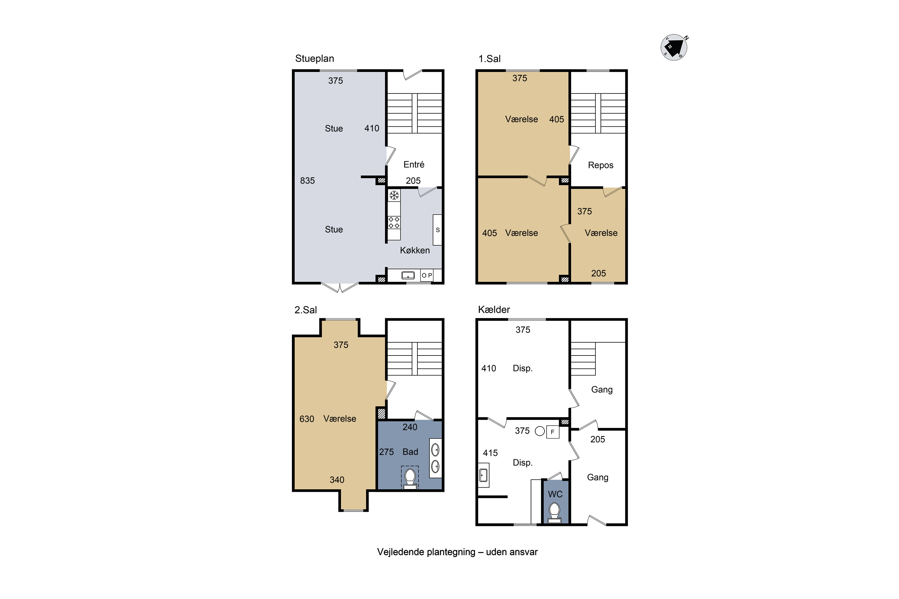 Plantegninger billede af Nyvej 6, 4220 Korsør