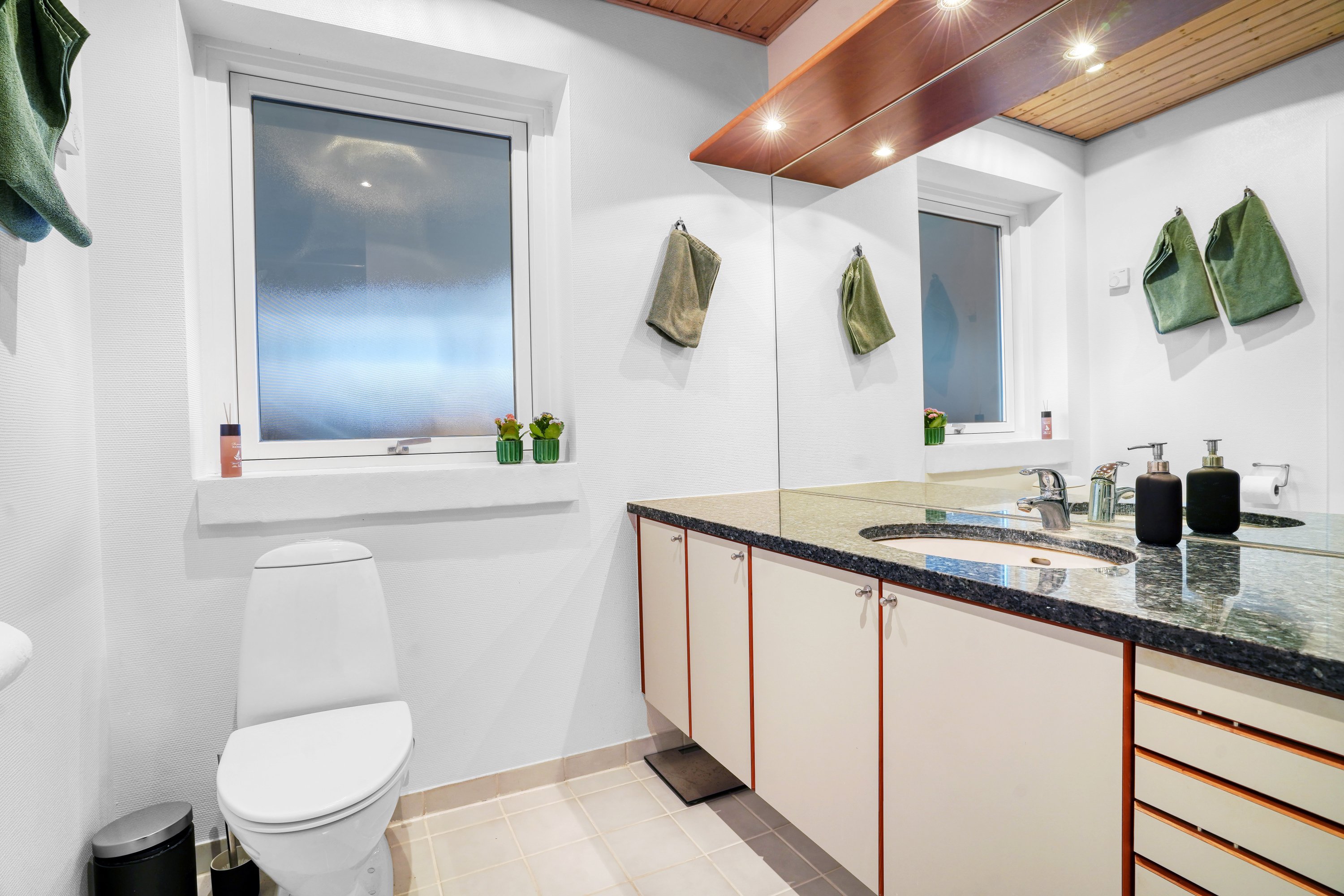 Fremhævet badeværelse billede i fuldskærmstilstand. Billede af Solvej 52, 3330 Gørløse