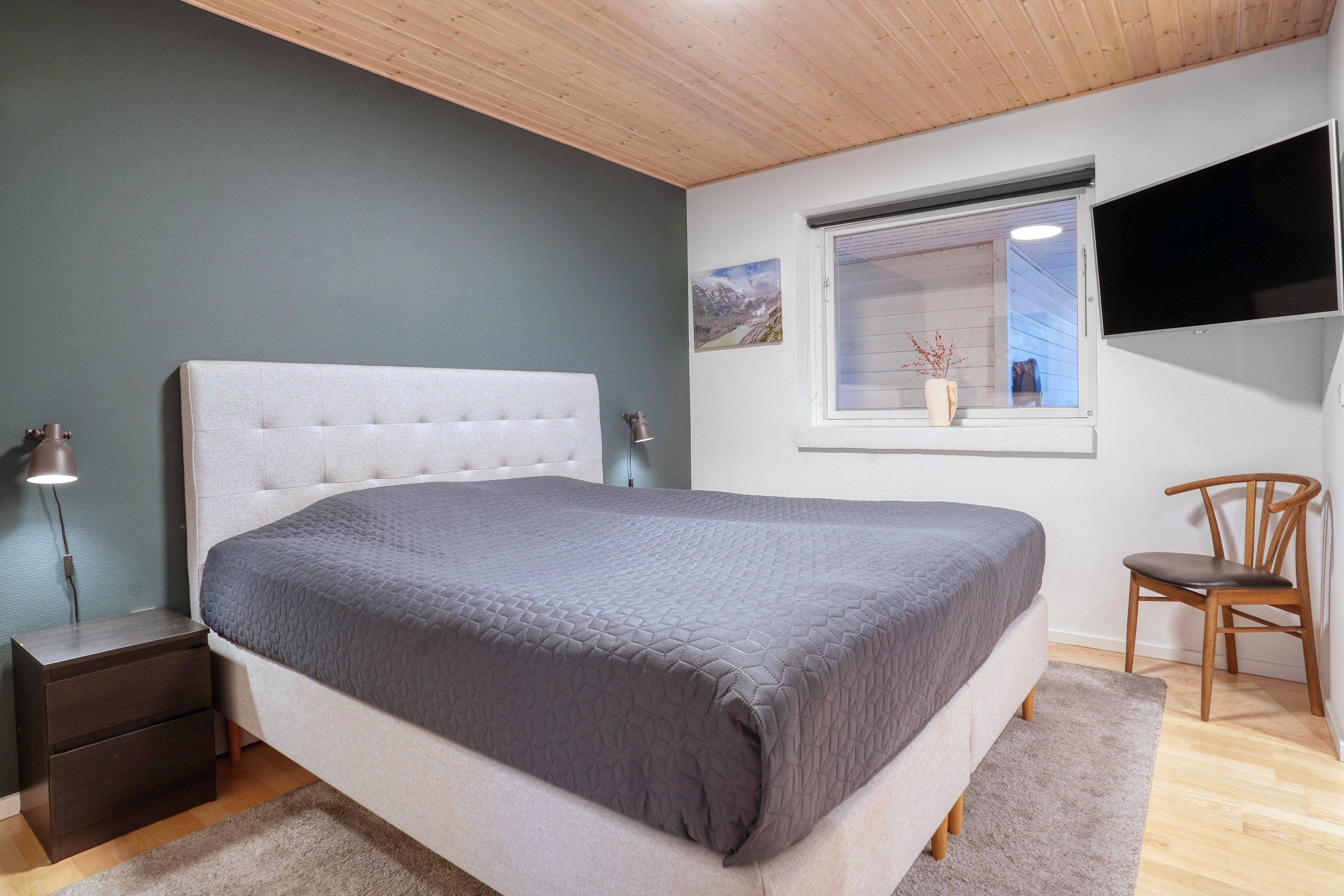 Fremhævet soveværelse billede i fuldskærmstilstand. Billede af Solvej 52, 3330 Gørløse