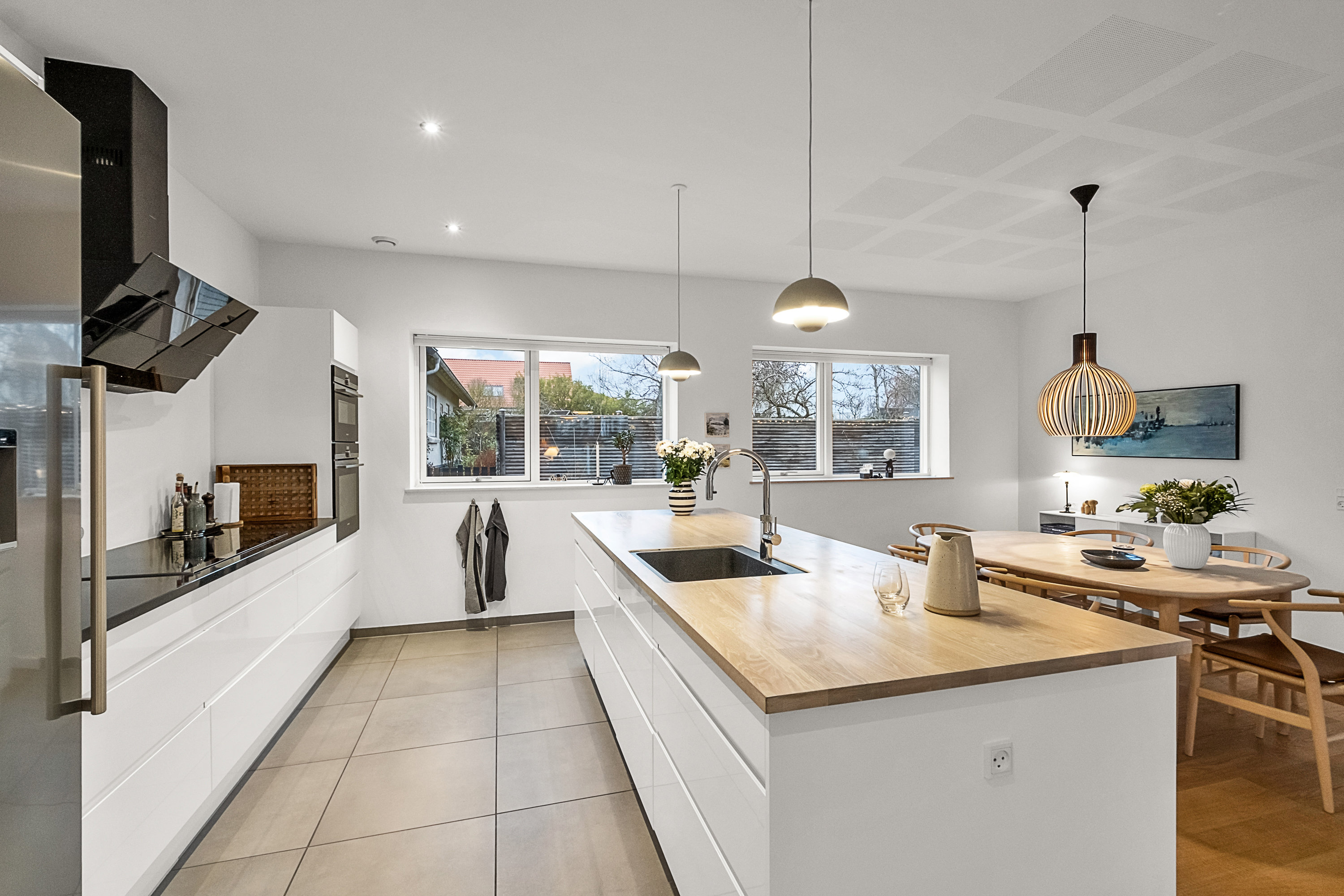 Fremhævet køkken billede i fuldskærmstilstand. Billede af Elsted Kirkevej 14A, 8520 Lystrup