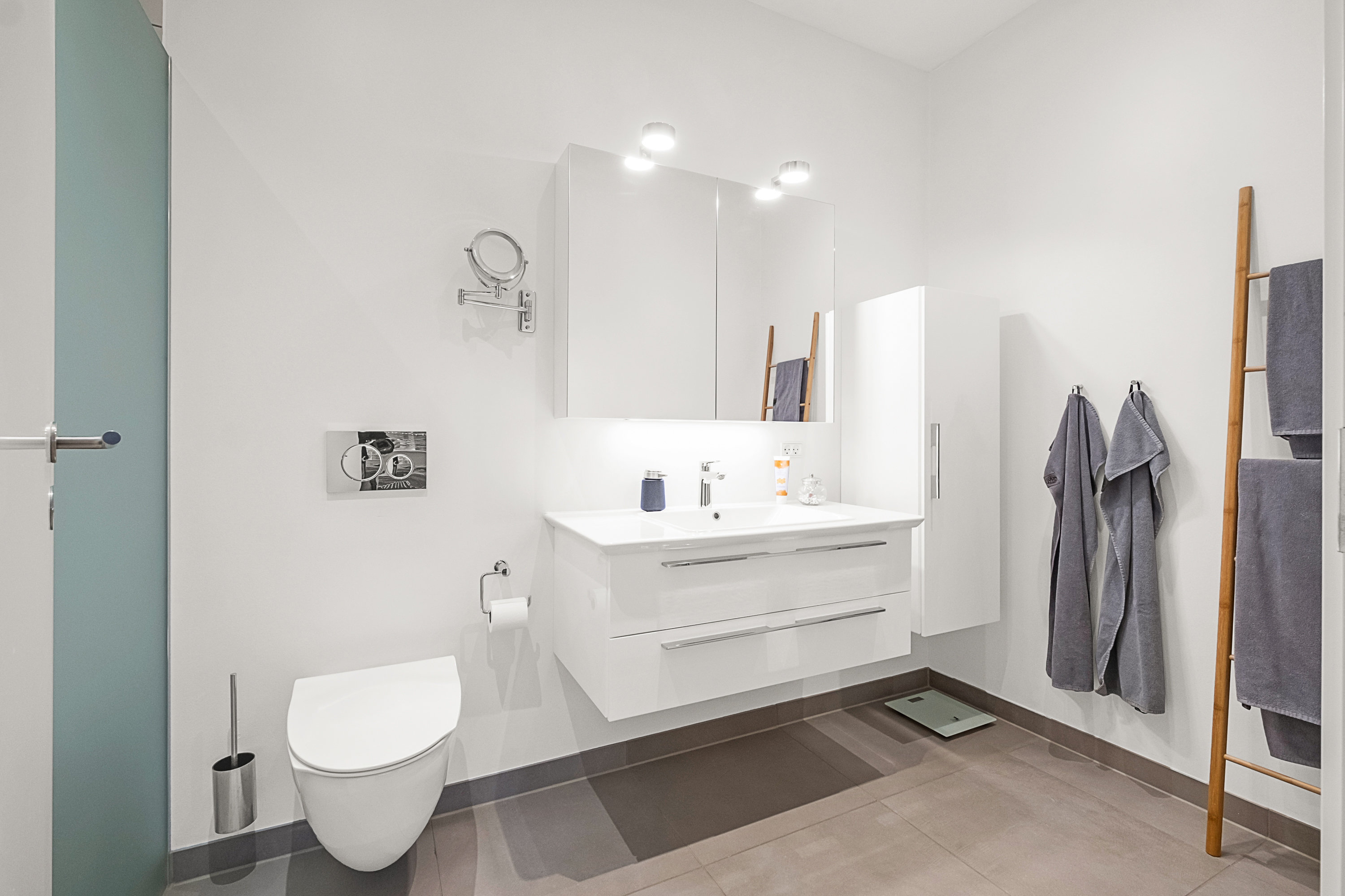 Fremhævet badeværelse billede i fuldskærmstilstand. Billede af Elsted Kirkevej 14A, 8520 Lystrup