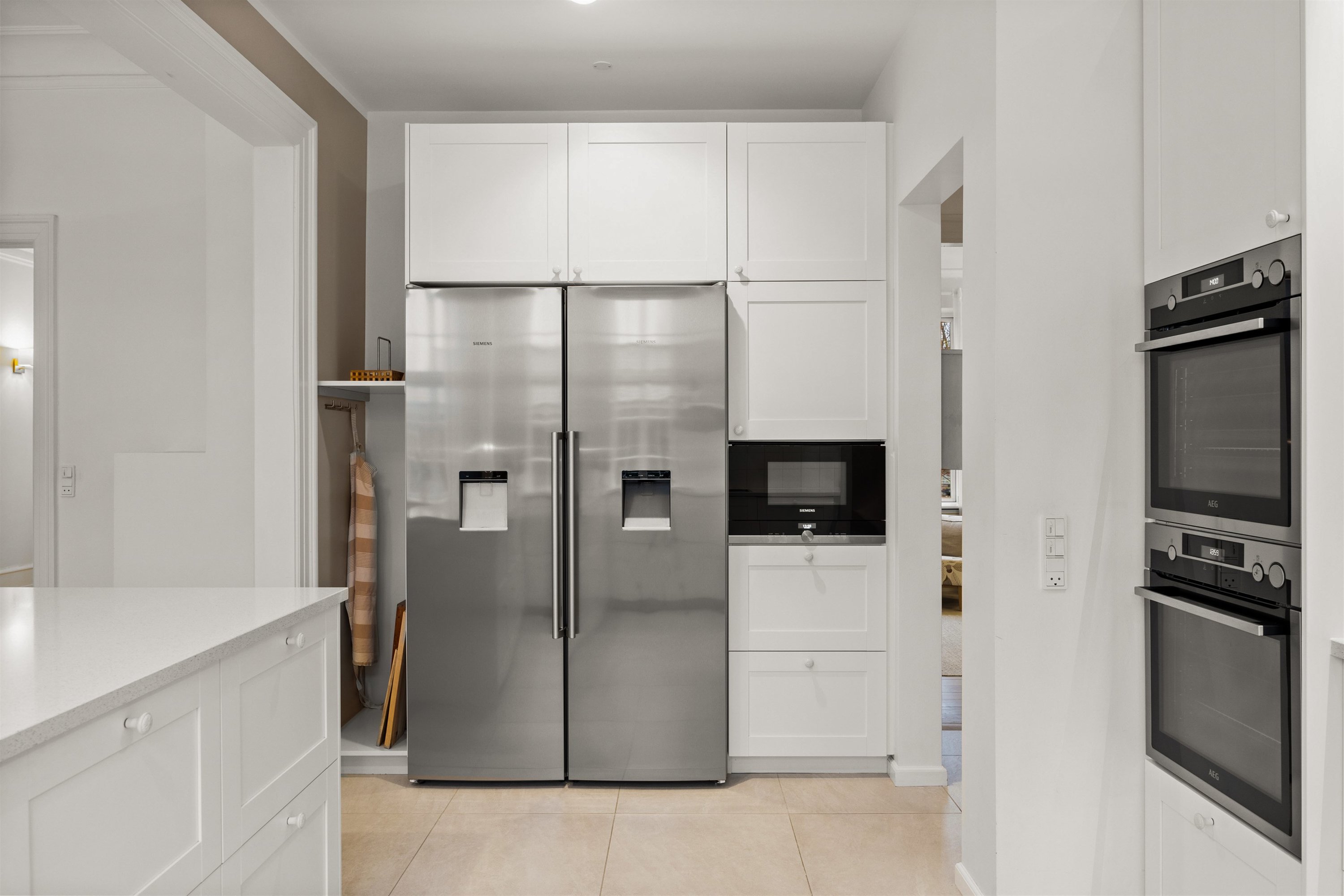 Fremhævet køkken billede i fuldskærmstilstand. Billede af Højvænget 5, 3000 Helsingør