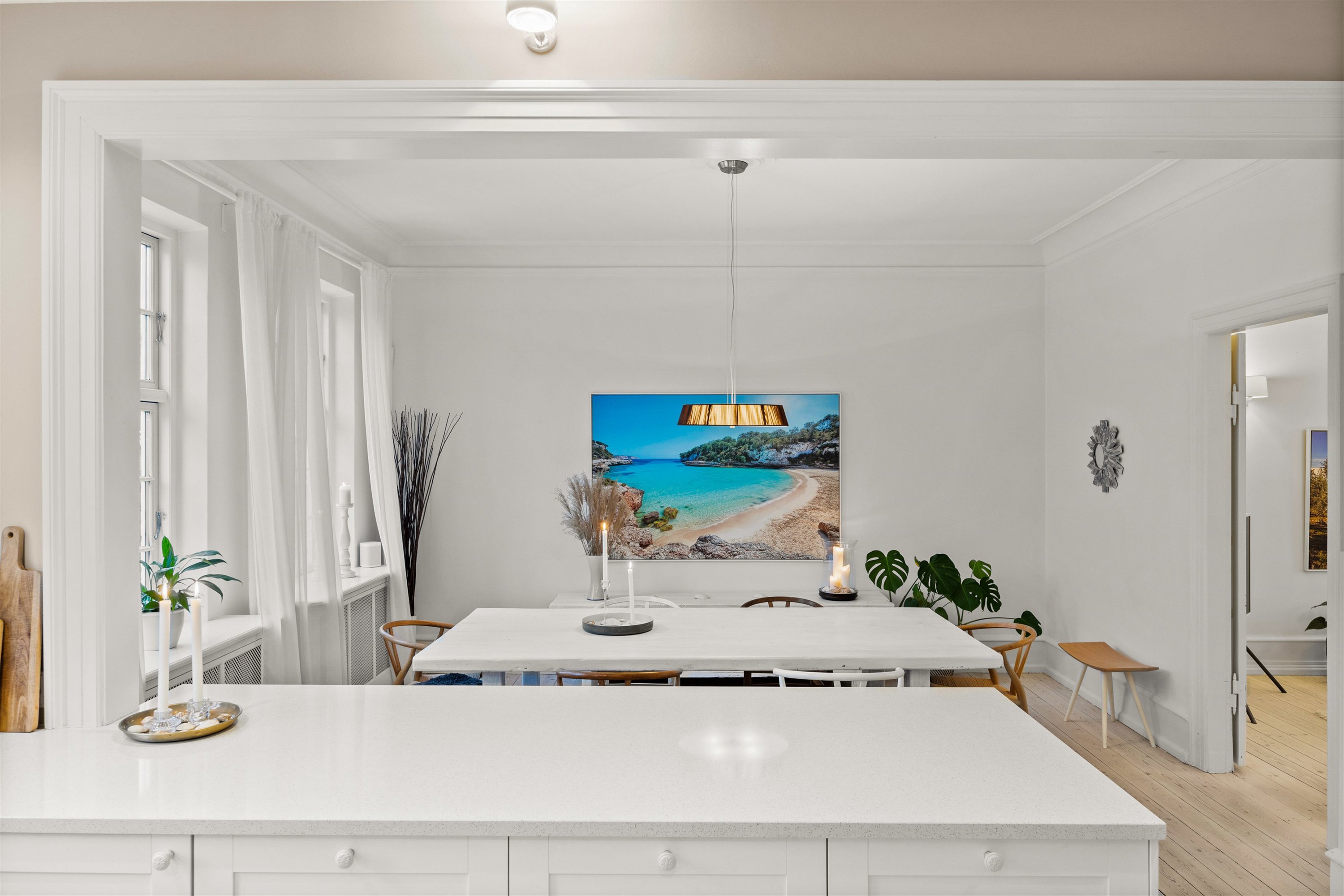 Fremhævet køkken billede i fuldskærmstilstand. Billede af Højvænget 5, 3000 Helsingør