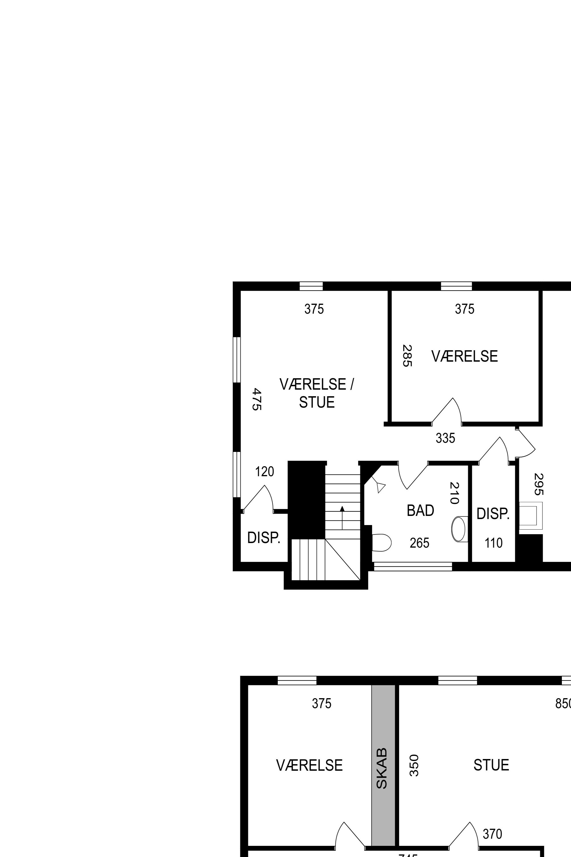 Plantegninger billede af Løngangsgade 42, 3400 Hillerød