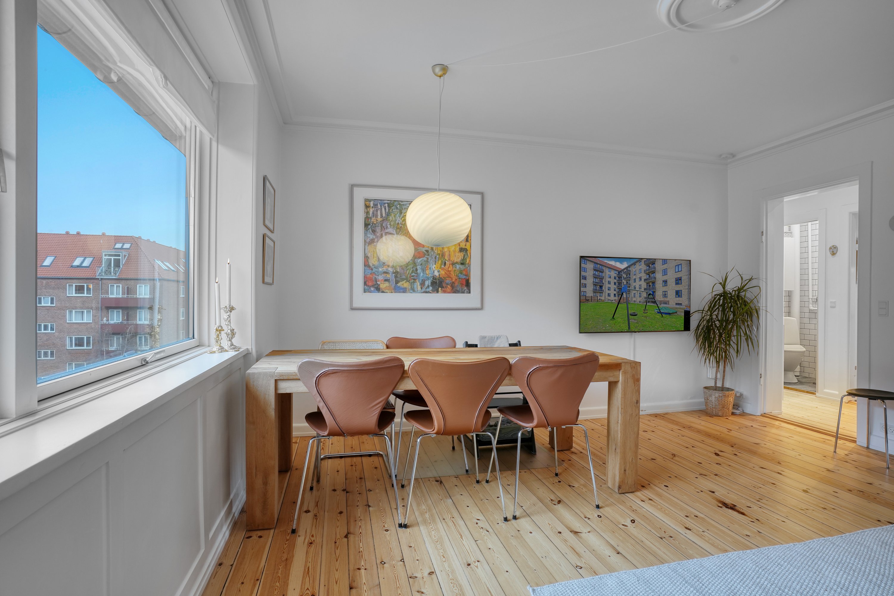 Fremhævet stue billede i fuldskærmstilstand. Billede af Blankavej 14, 4. th., 2500 Valby