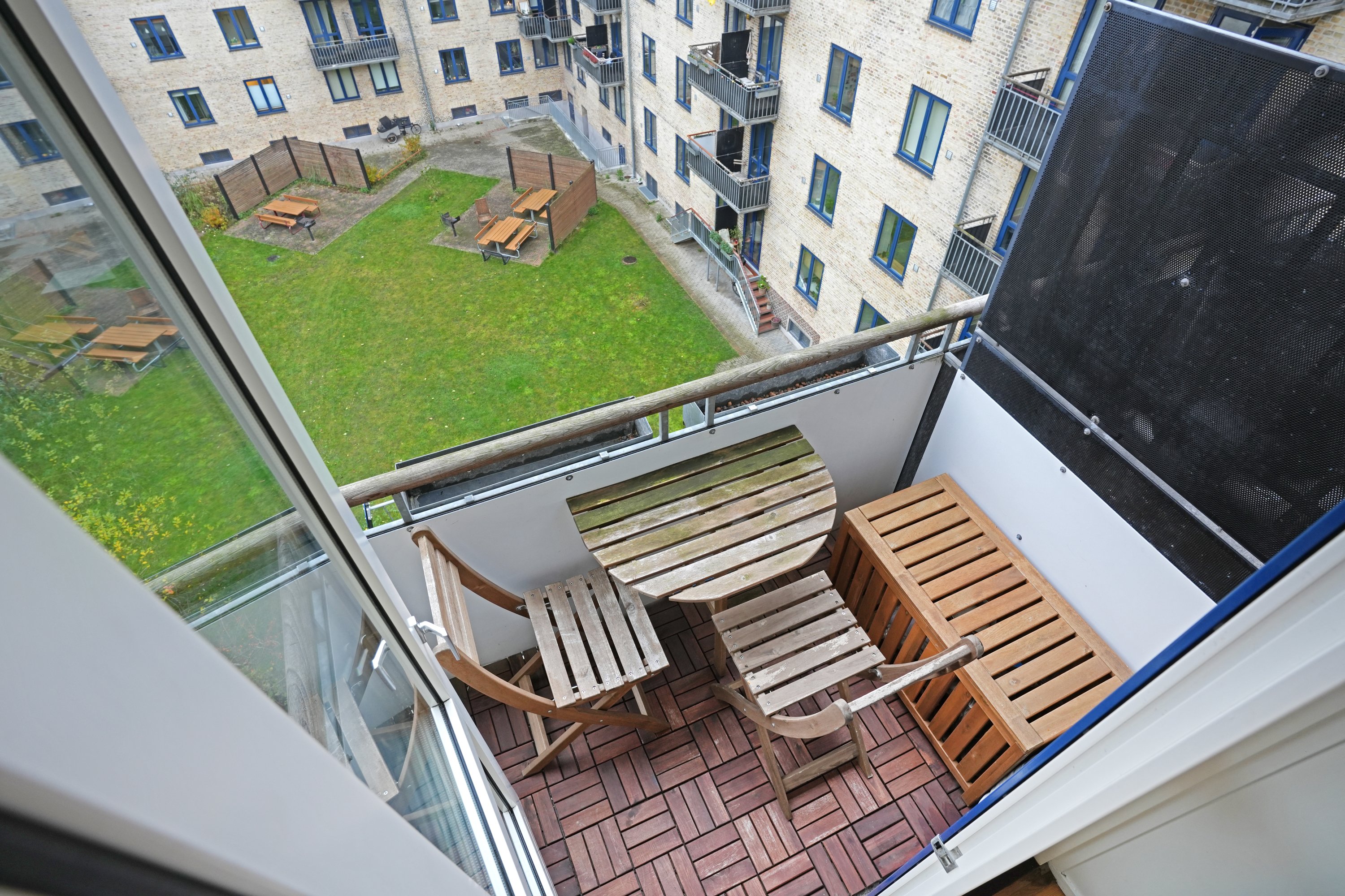 Fremhævet altan billede i fuldskærmstilstand. Billede af Blankavej 14, 4. th., 2500 Valby