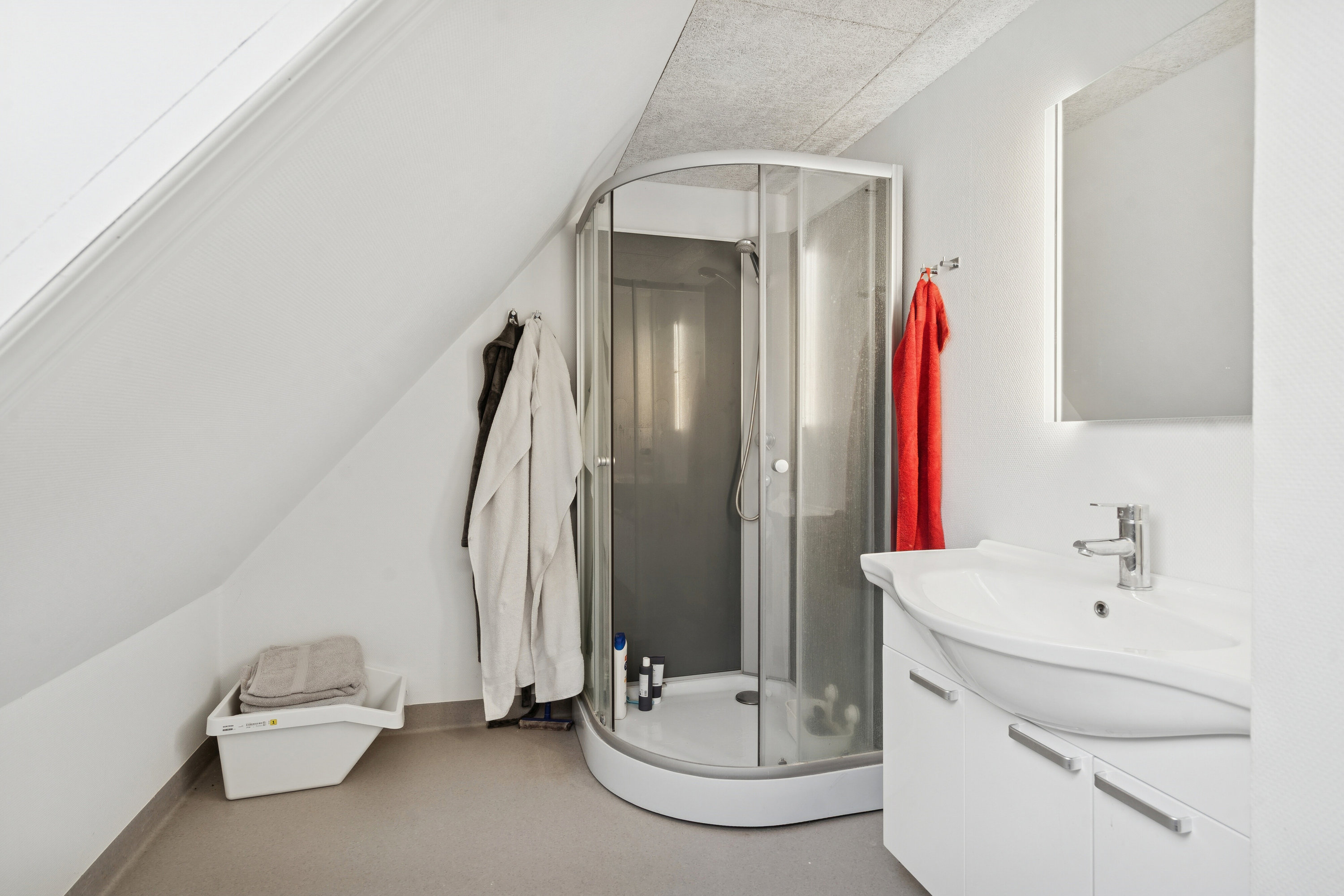 Fremhævet badeværelse billede i fuldskærmstilstand. Billede af Albanivej 60, Nørre Lyndelse, 5792 Årslev