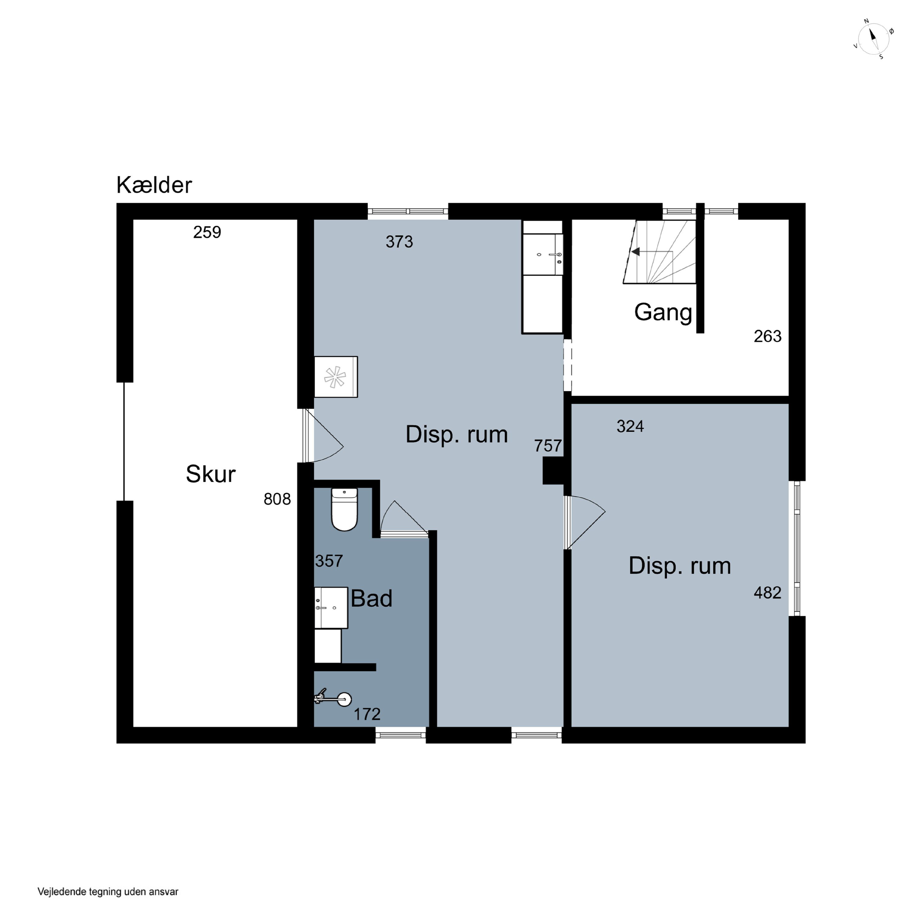 Plantegninger billede af Albanivej 60, Nørre Lyndelse, 5792 Årslev