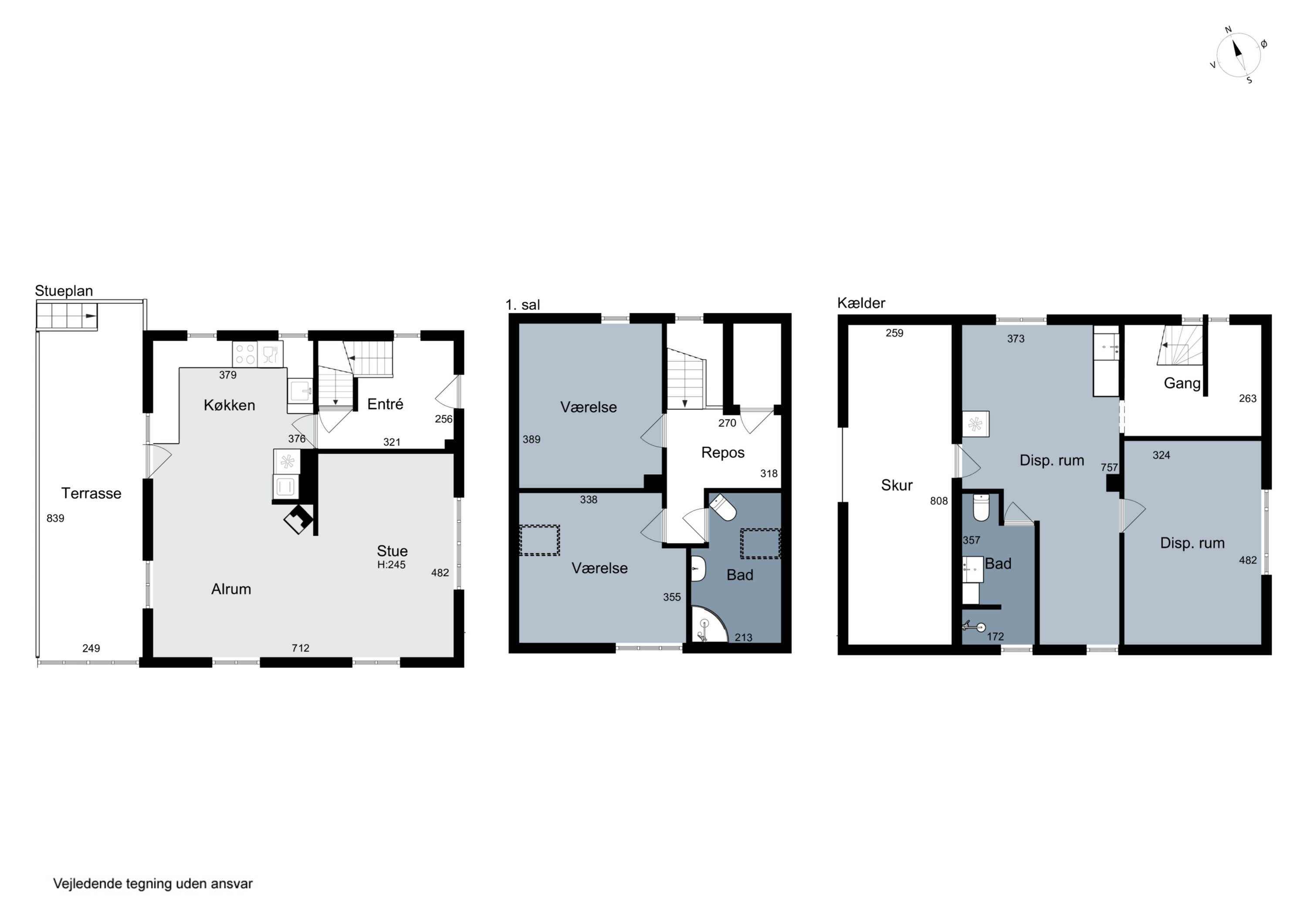 Plantegninger billede af Albanivej 60, Nørre Lyndelse, 5792 Årslev