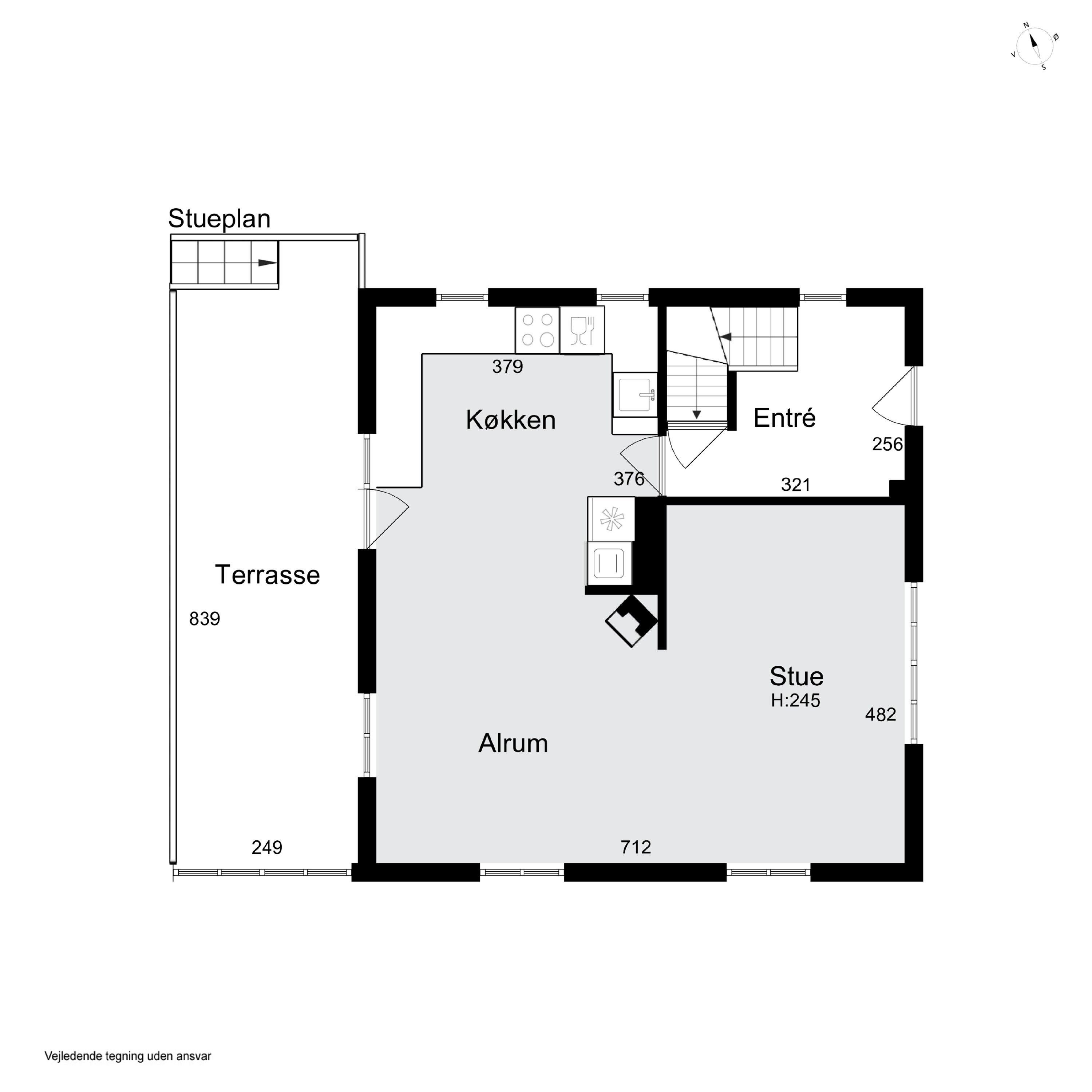 Plantegninger billede af Albanivej 60, Nørre Lyndelse, 5792 Årslev