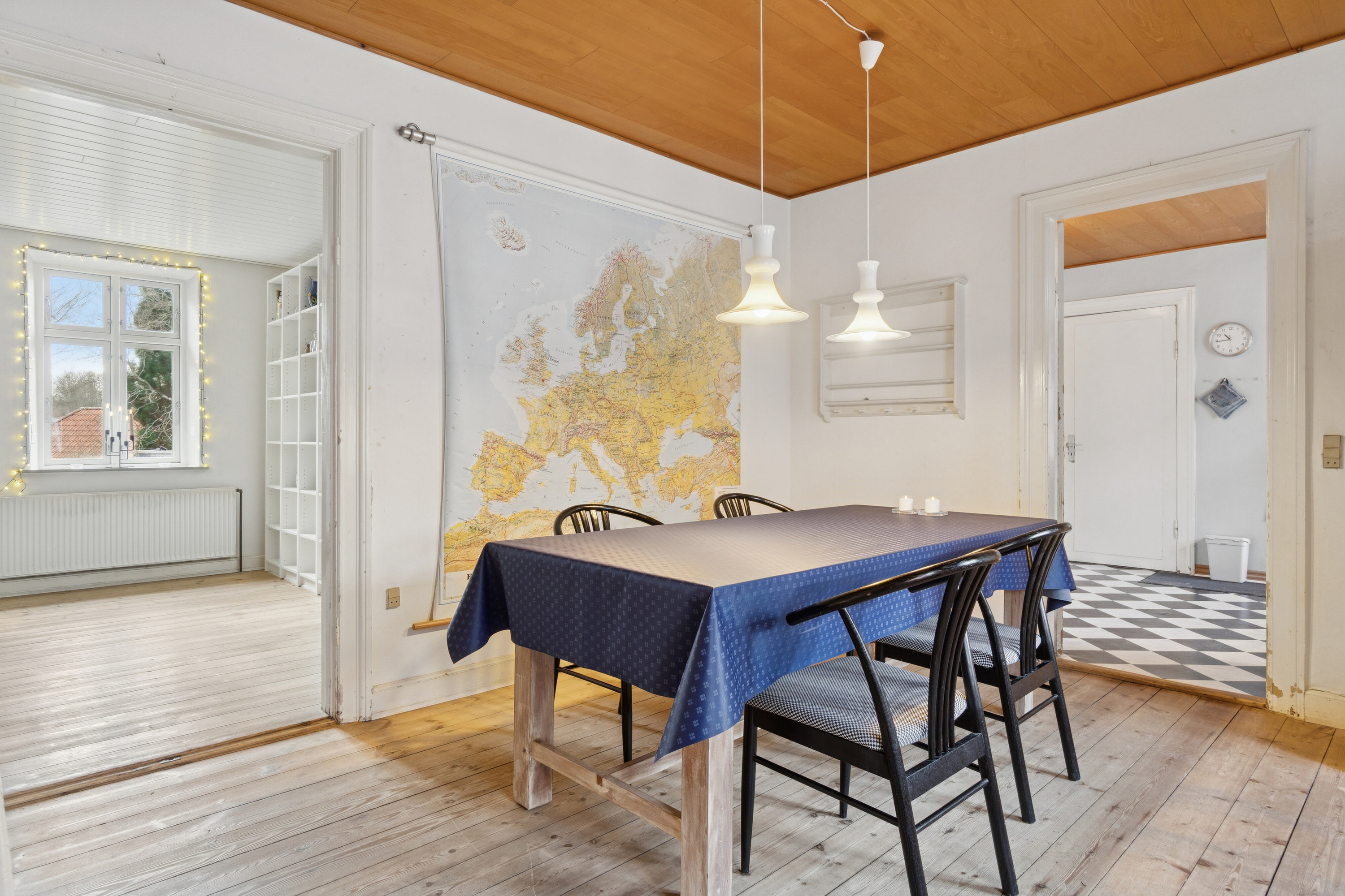 Fremhævet spisestue billede i fuldskærmstilstand. Billede af Vestergade 27, 6040 Egtved