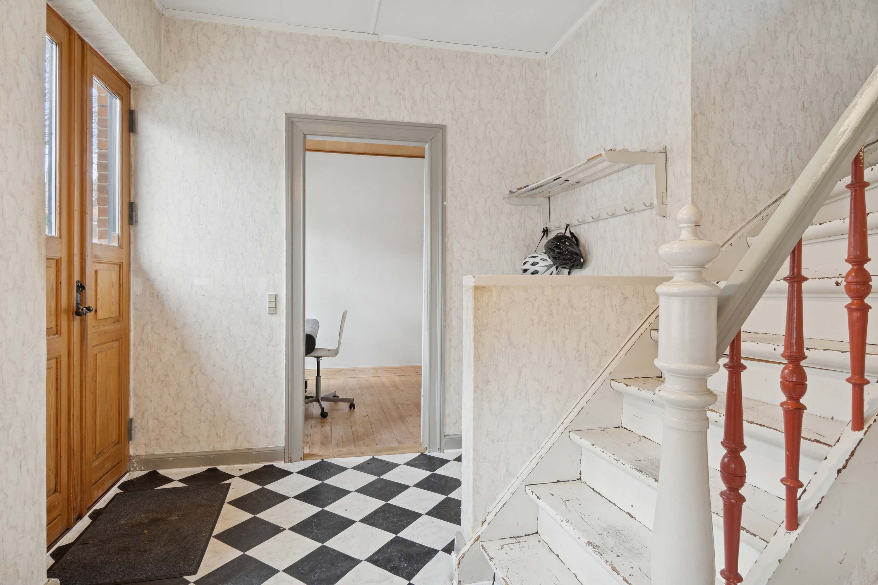 Fremhævet opgang billede i fuldskærmstilstand. Billede af Vestergade 27, 6040 Egtved