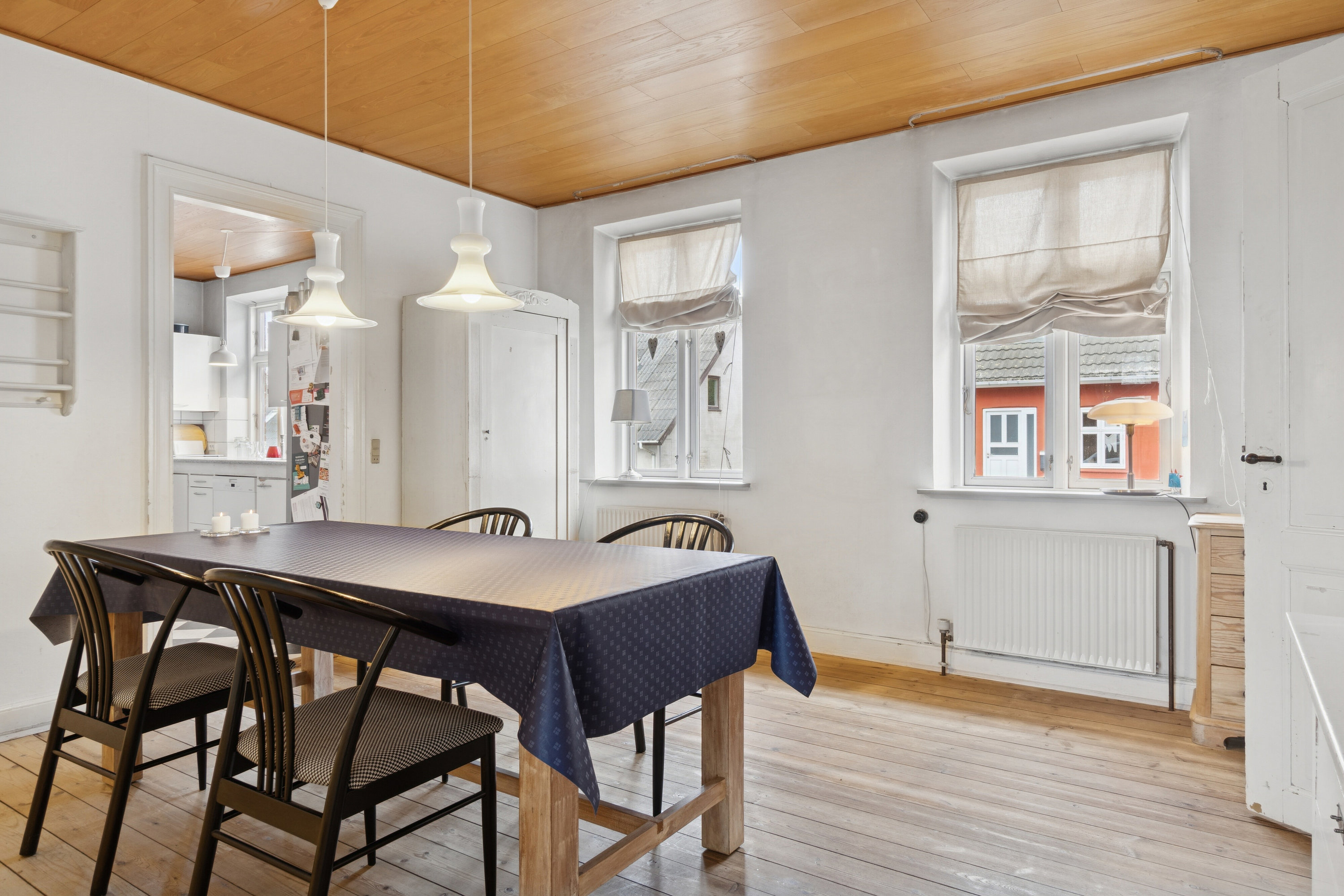 Fremhævet spisestue billede i fuldskærmstilstand. Billede af Vestergade 27, 6040 Egtved