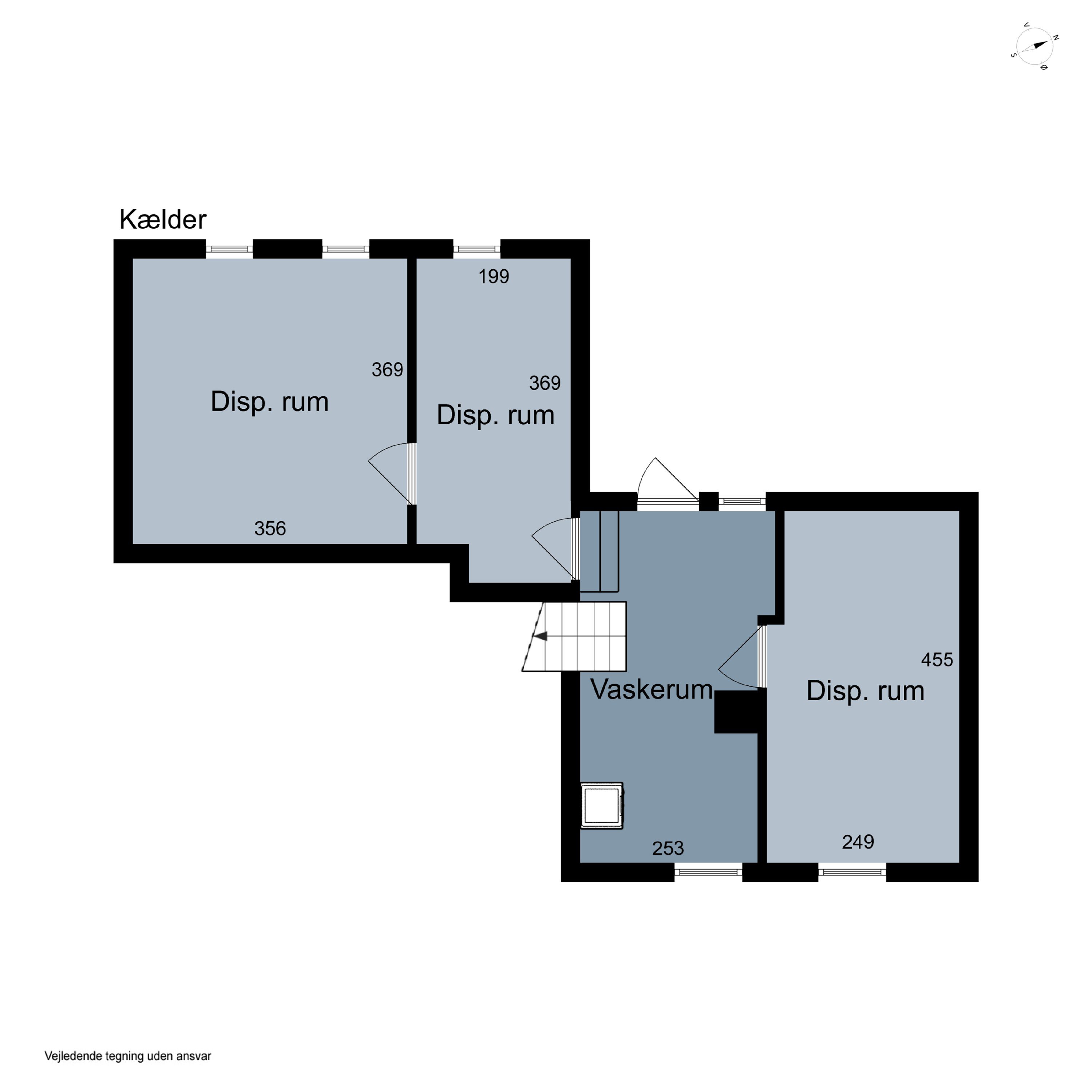 Plantegninger billede af Vestergade 27, 6040 Egtved
