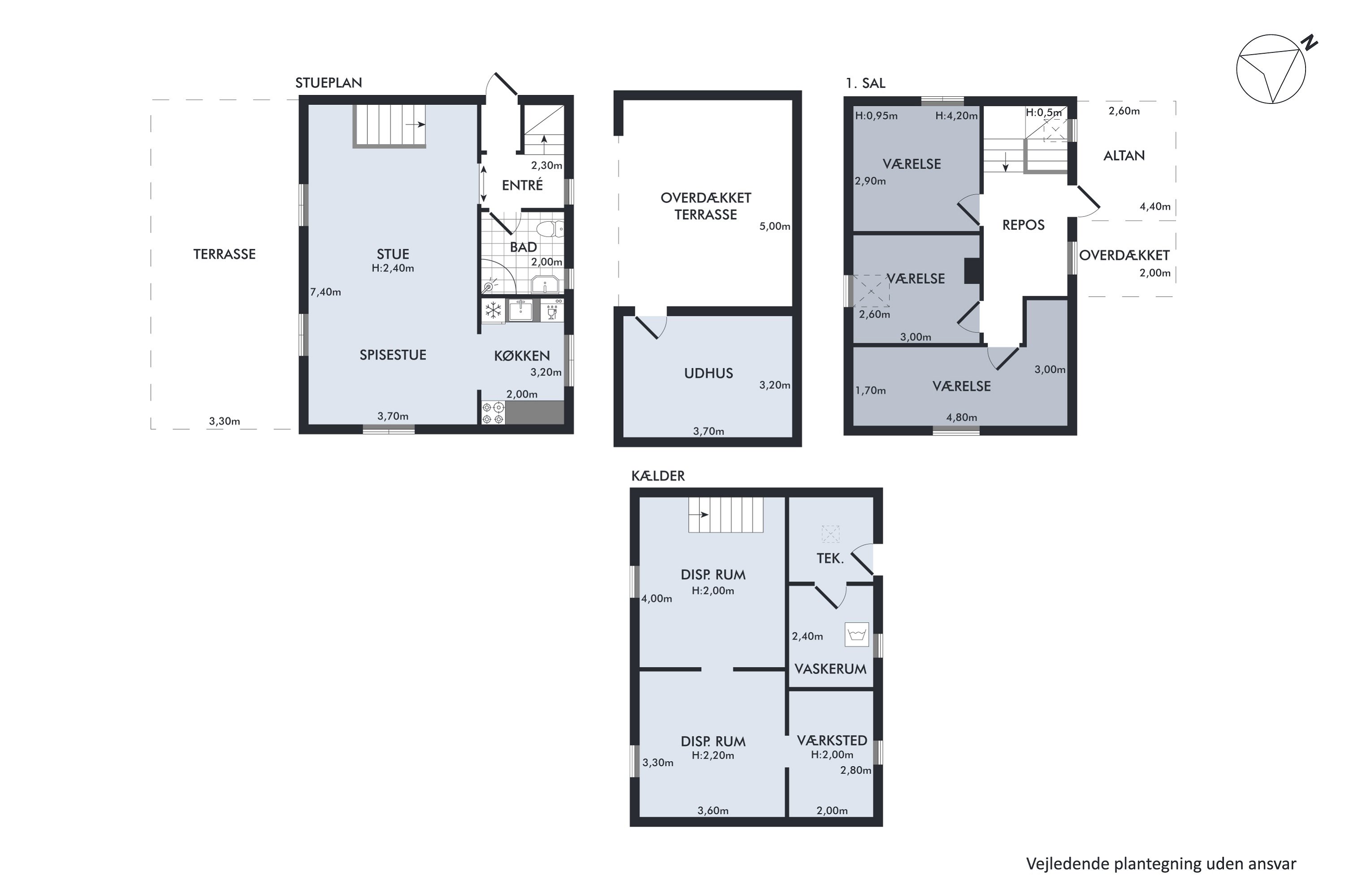 Plantegninger billede af Boserupvej 3, 2700 Brønshøj