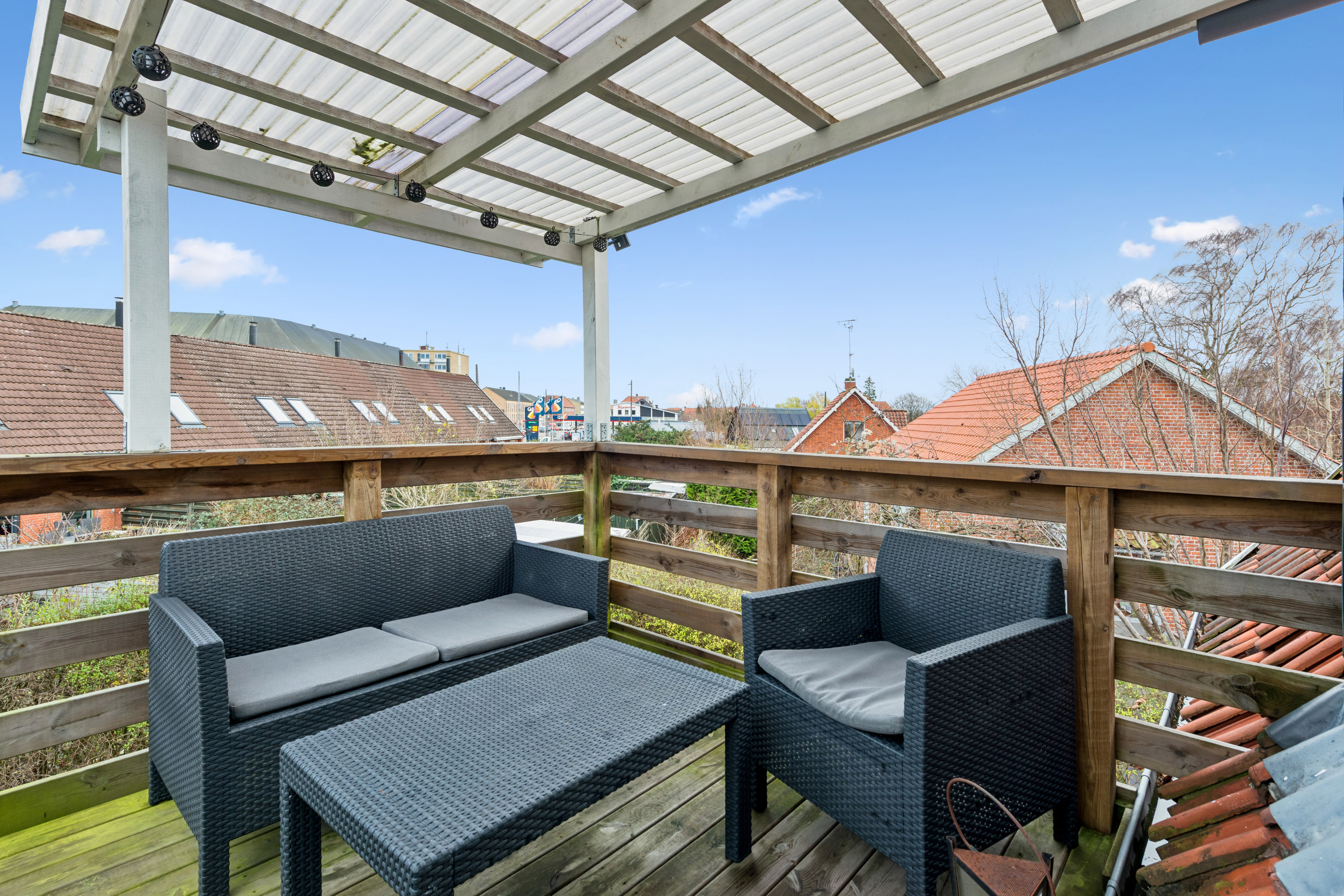 Fremhævet terrasse billede i fuldskærmstilstand. Billede af Boserupvej 3, 2700 Brønshøj