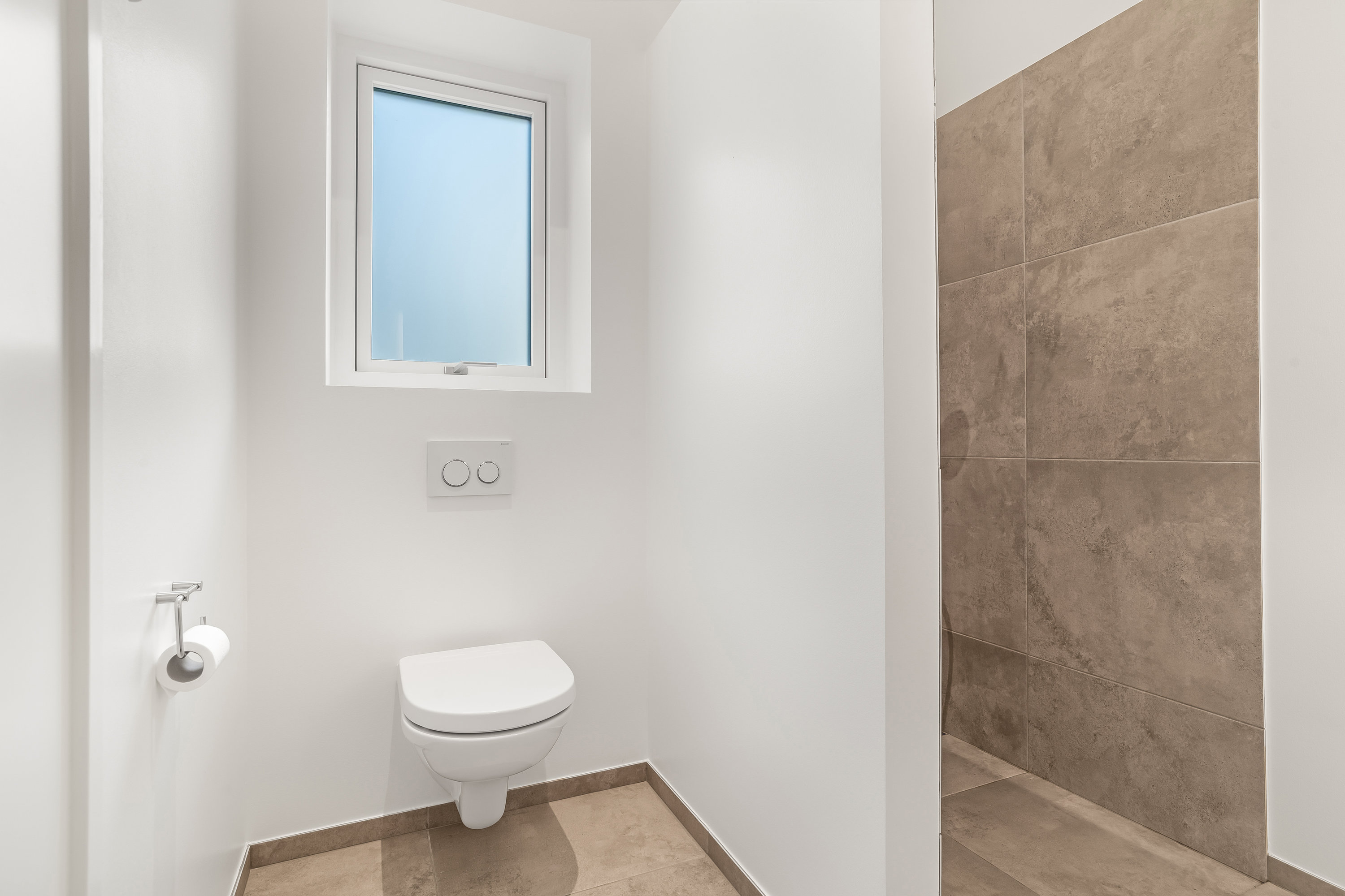 Fremhævet badeværelse billede i fuldskærmstilstand. Billede af Pile Alle 9, 7500 Holstebro