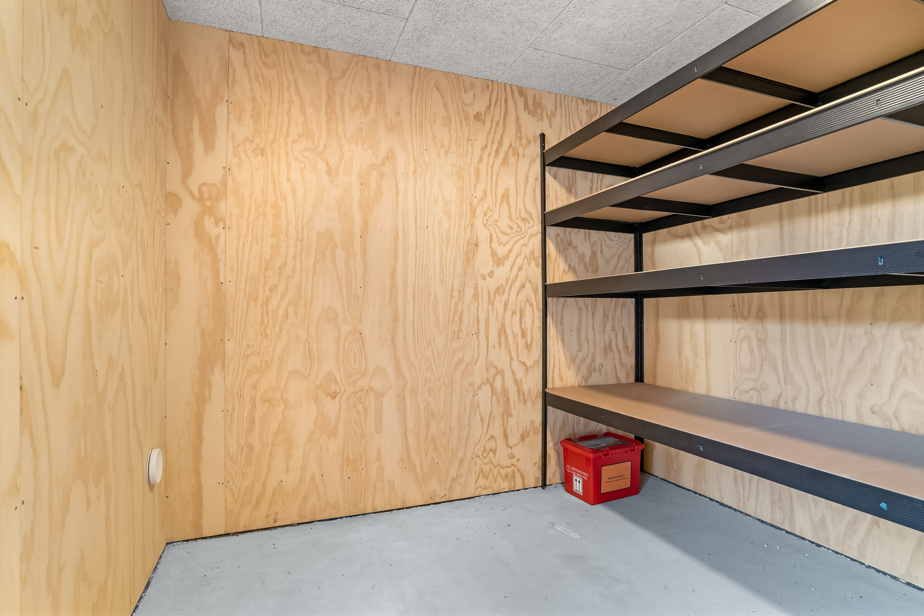 Fremhævet redskabsrum billede i fuldskærmstilstand. Billede af Pile Alle 9, 7500 Holstebro