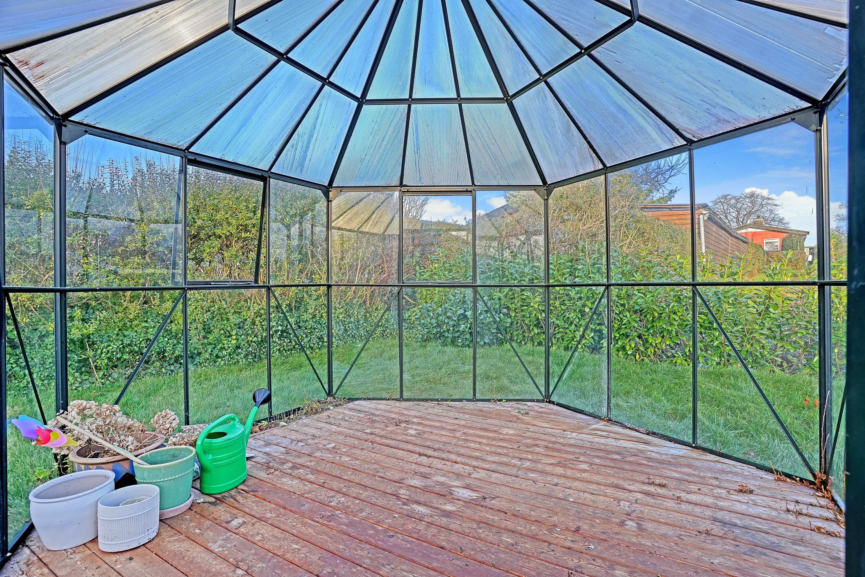 Fremhævet terrasse billede i fuldskærmstilstand. Billede af Drosselvej 6, 3000 Helsingør