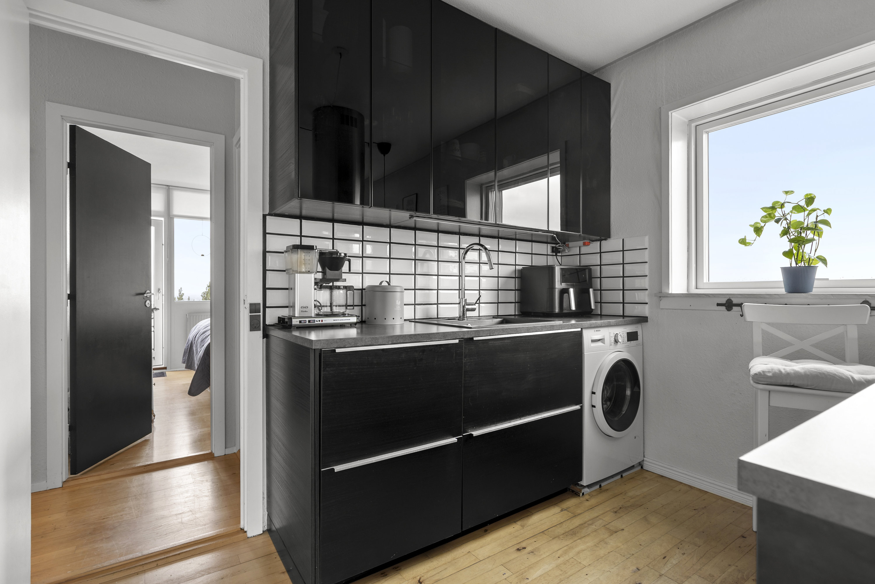 Fremhævet køkken billede i fuldskærmstilstand. Billede af Byskov Alle 8, 3. th., 4200 Slagelse