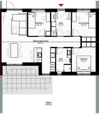 Plantegninger billede af Skjernvej 106B, 7500 Holstebro