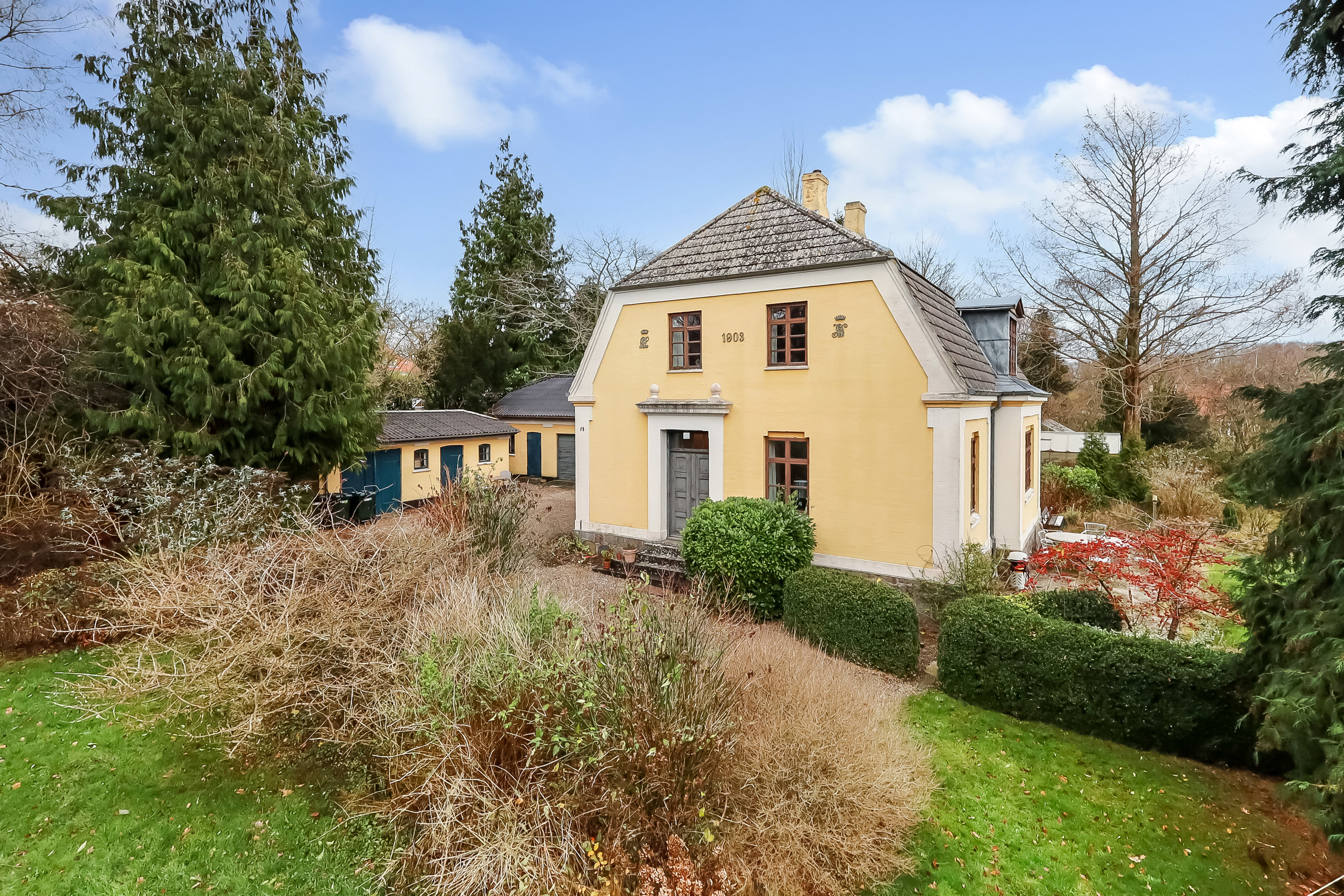 Miniaturebillede 1: ejendommen. Billede af Slotsgade 14, Tranekær, 5953 Tranekær