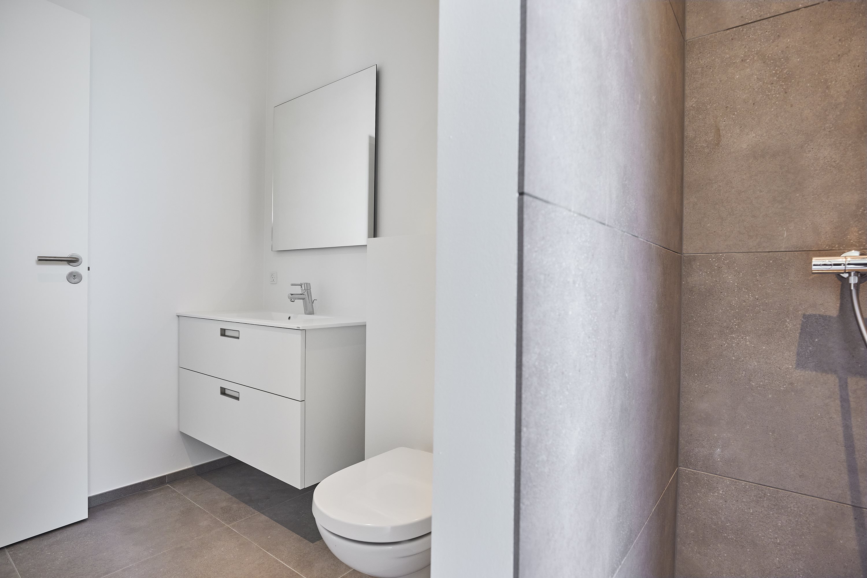 Fremhævet badeværelse billede i fuldskærmstilstand. Billede af Smedegårdvej 50B, 7500 Holstebro