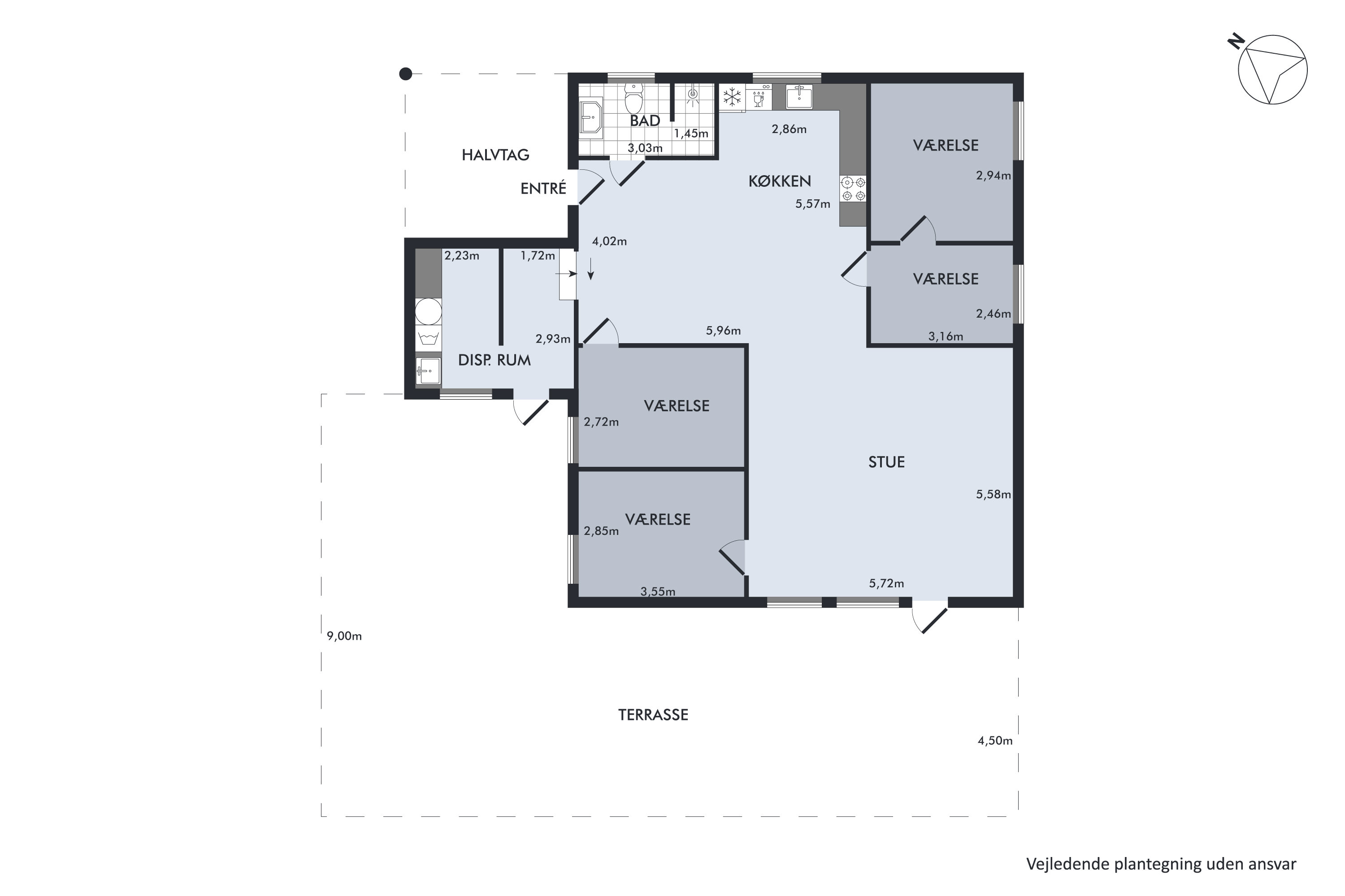 Plantegninger billede af Sønderholm Alle 29, 2770 Kastrup