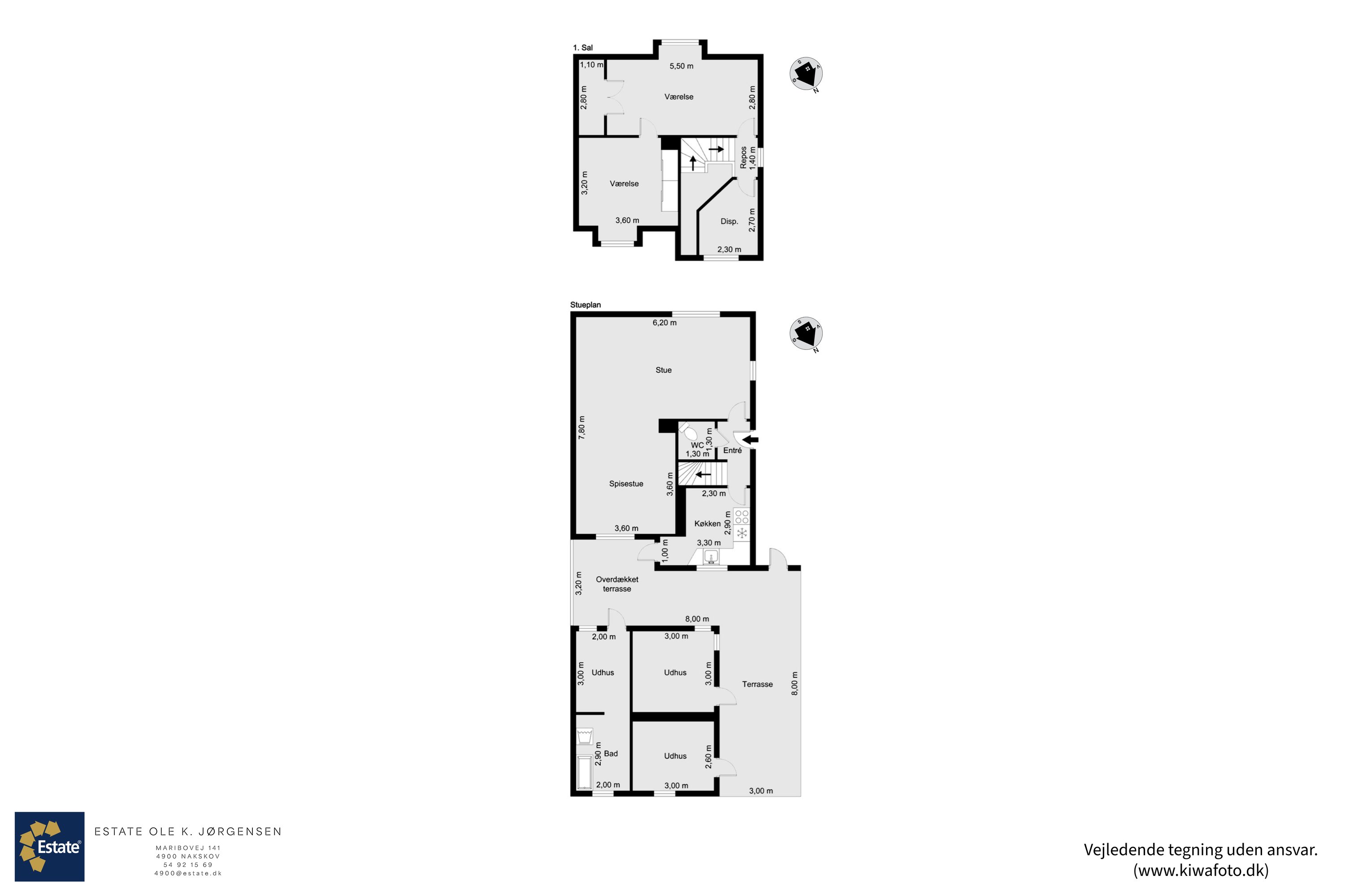 Plantegninger billede af Gedstedvej 12, 4900 Nakskov