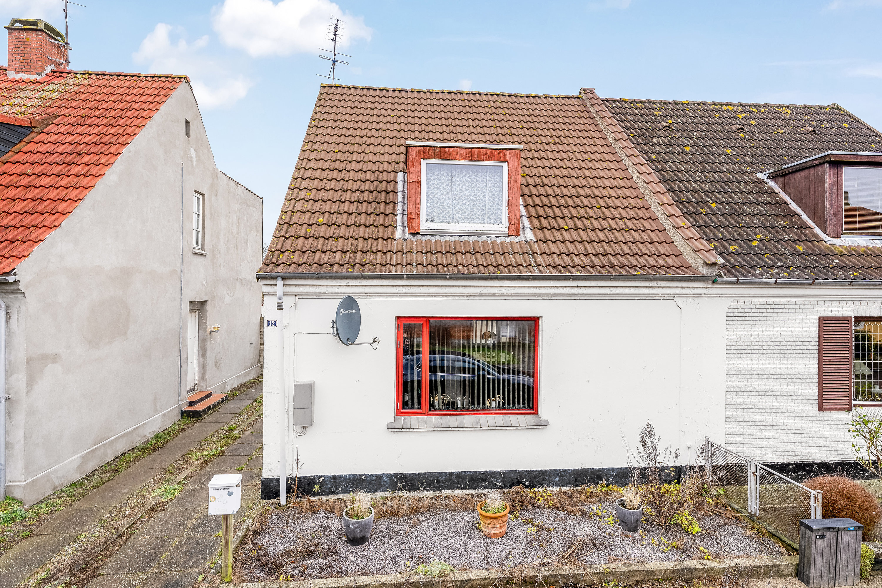 Miniaturebillede 1: luftfoto. Billede af Gedstedvej 12, 4900 Nakskov