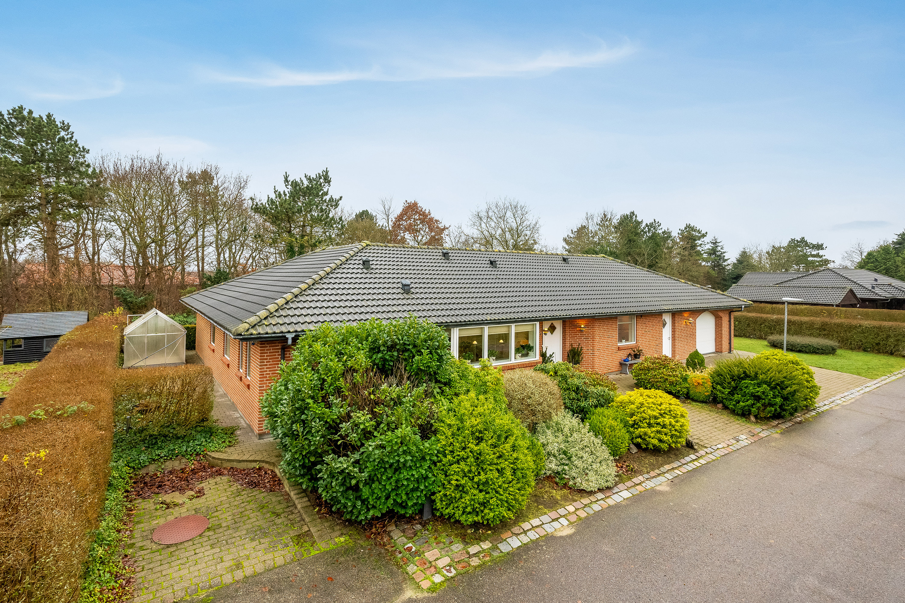 Fremhævet ejendommen billede i fuldskærmstilstand. Billede af Hyldevej 9, 7570 Vemb