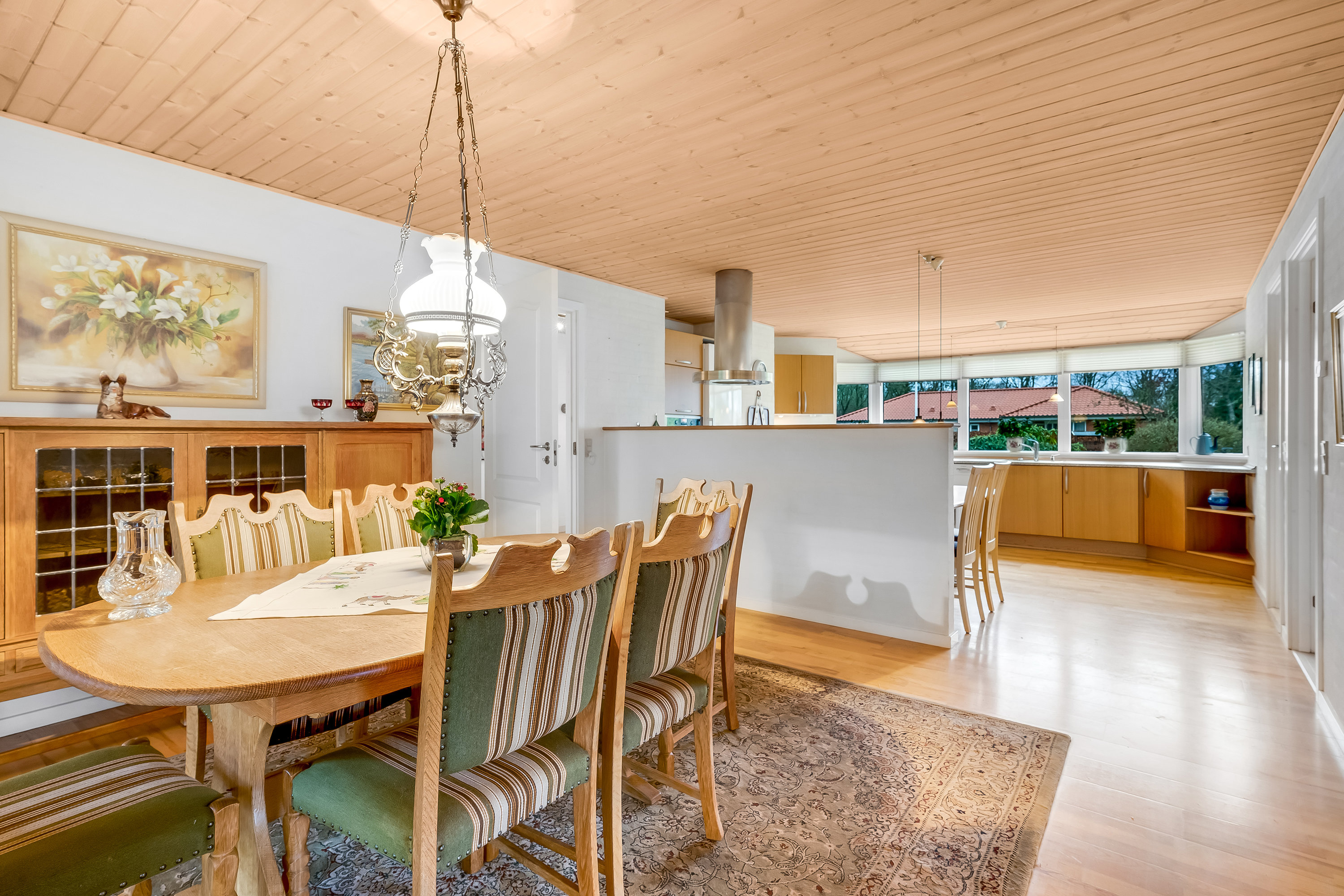 Fremhævet køkken alrum billede i fuldskærmstilstand. Billede af Hyldevej 9, 7570 Vemb