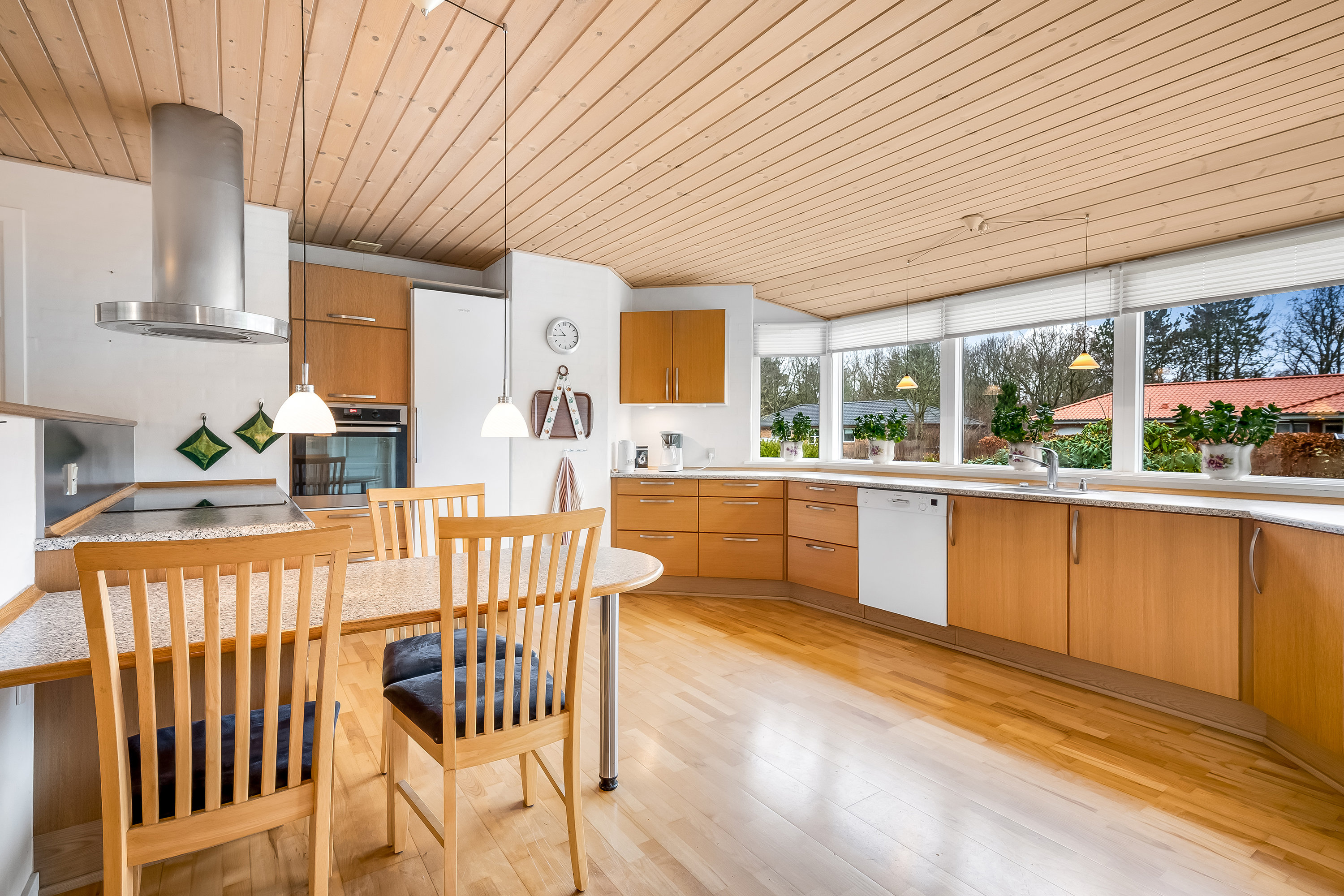 Fremhævet køkken alrum billede i fuldskærmstilstand. Billede af Hyldevej 9, 7570 Vemb