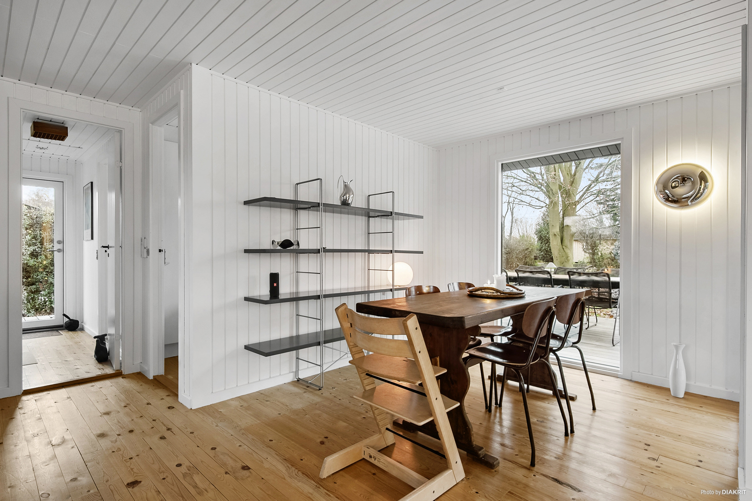 Fremhævet spisestue billede i fuldskærmstilstand. Billede af Garderhøjen 27, 4671 Strøby