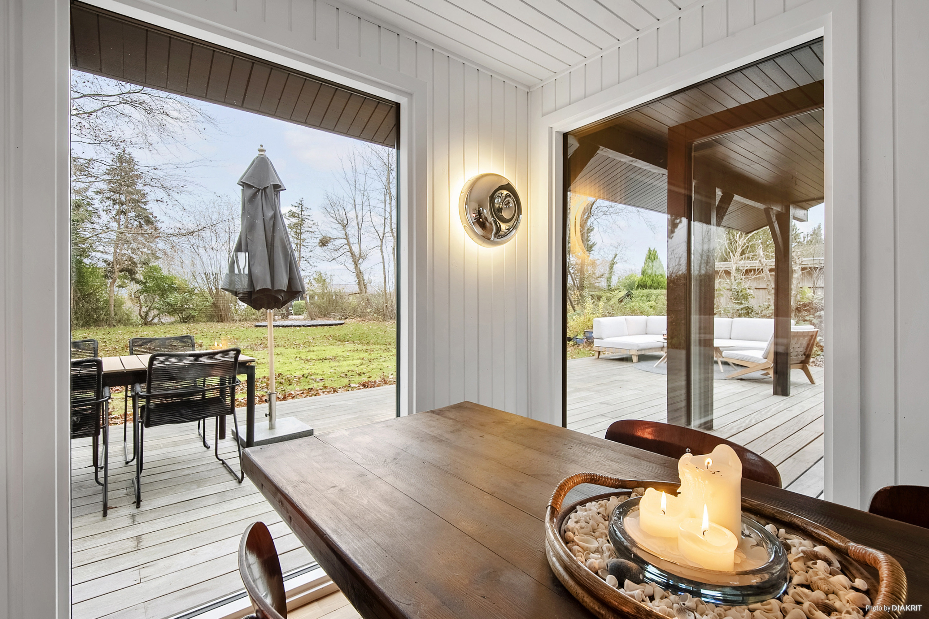 Fremhævet spisestue billede i fuldskærmstilstand. Billede af Garderhøjen 27, 4671 Strøby