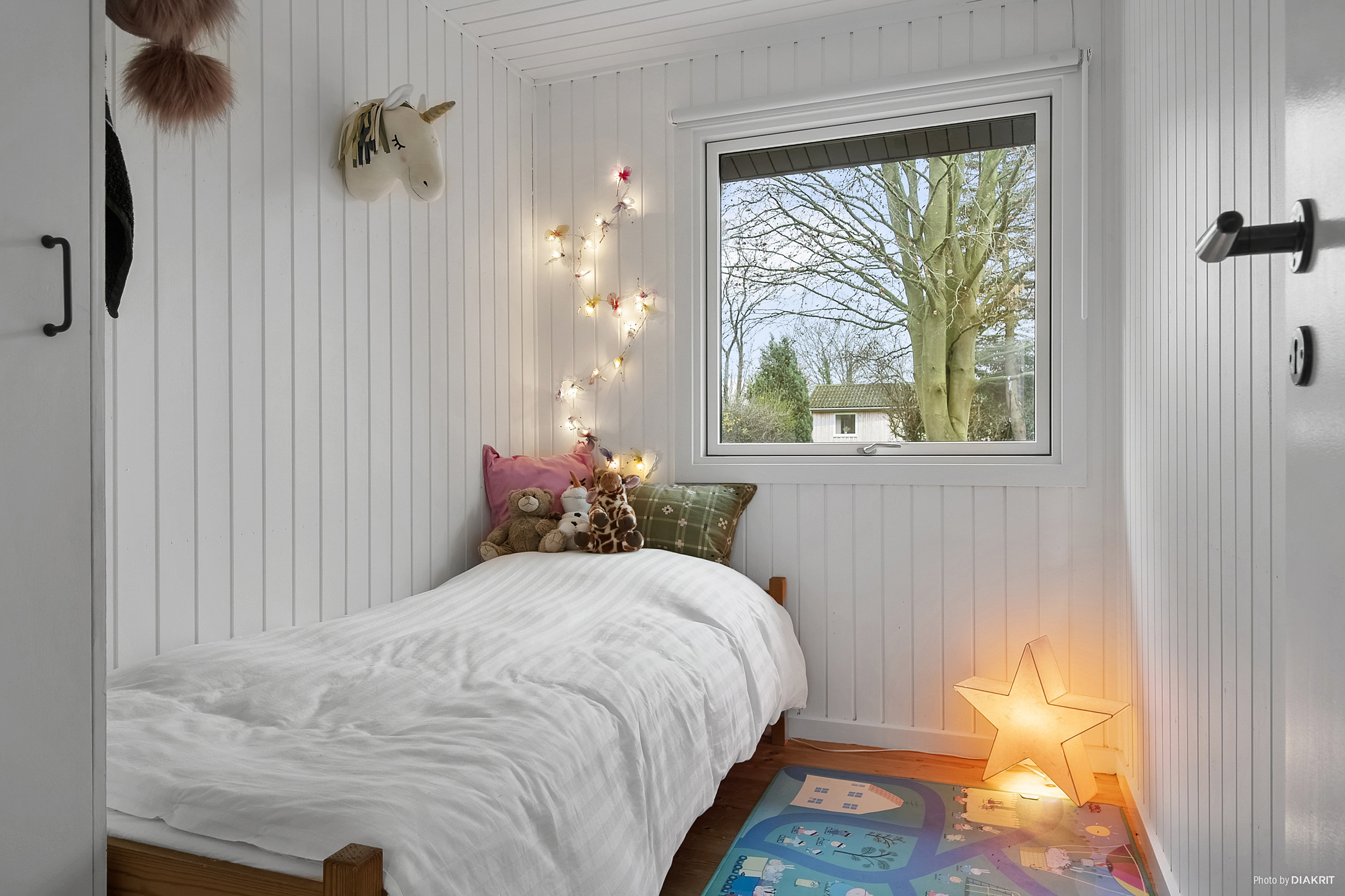 Fremhævet soveværelse billede i fuldskærmstilstand. Billede af Garderhøjen 27, 4671 Strøby