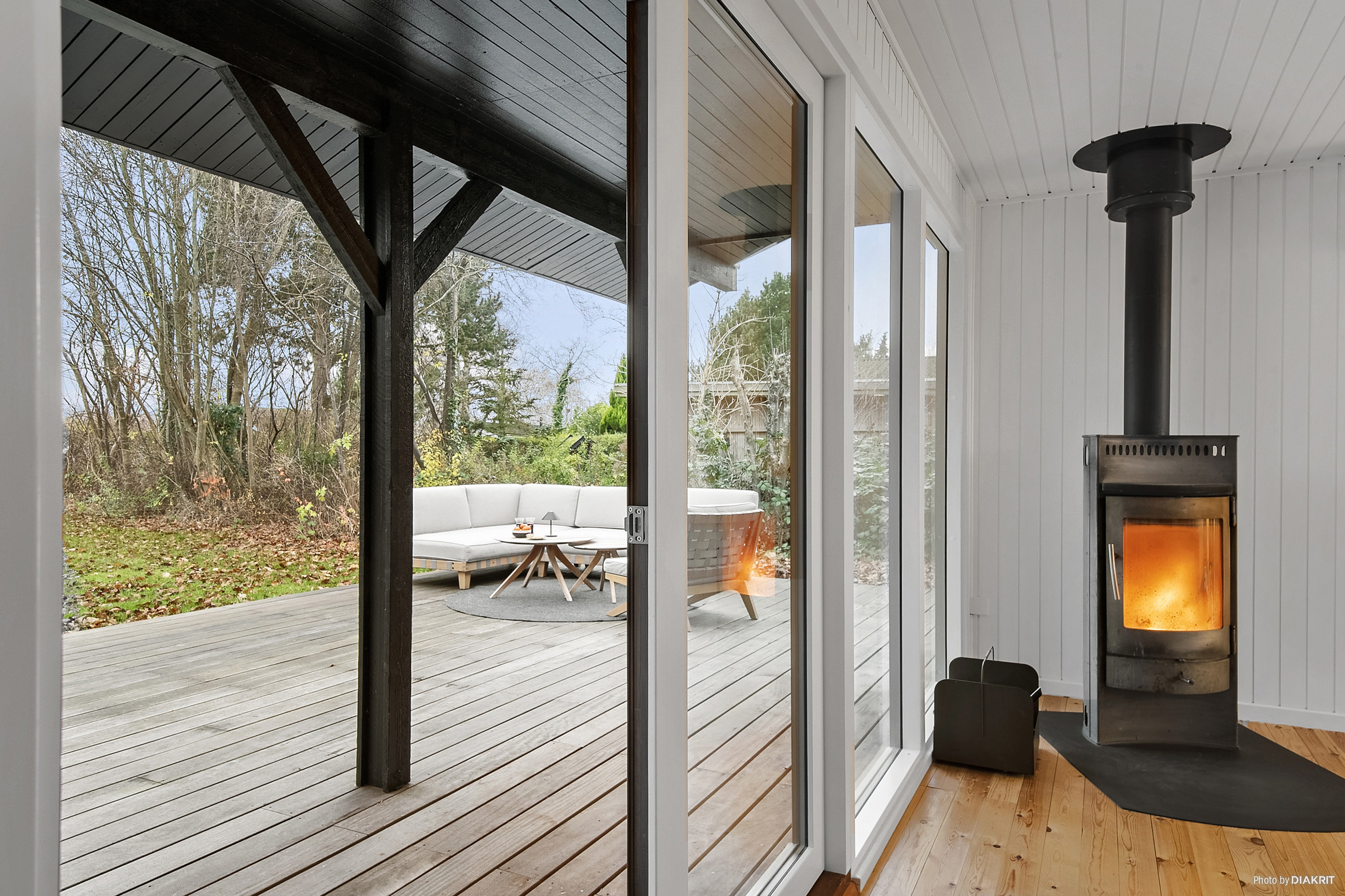 Fremhævet stue billede i fuldskærmstilstand. Billede af Garderhøjen 27, 4671 Strøby