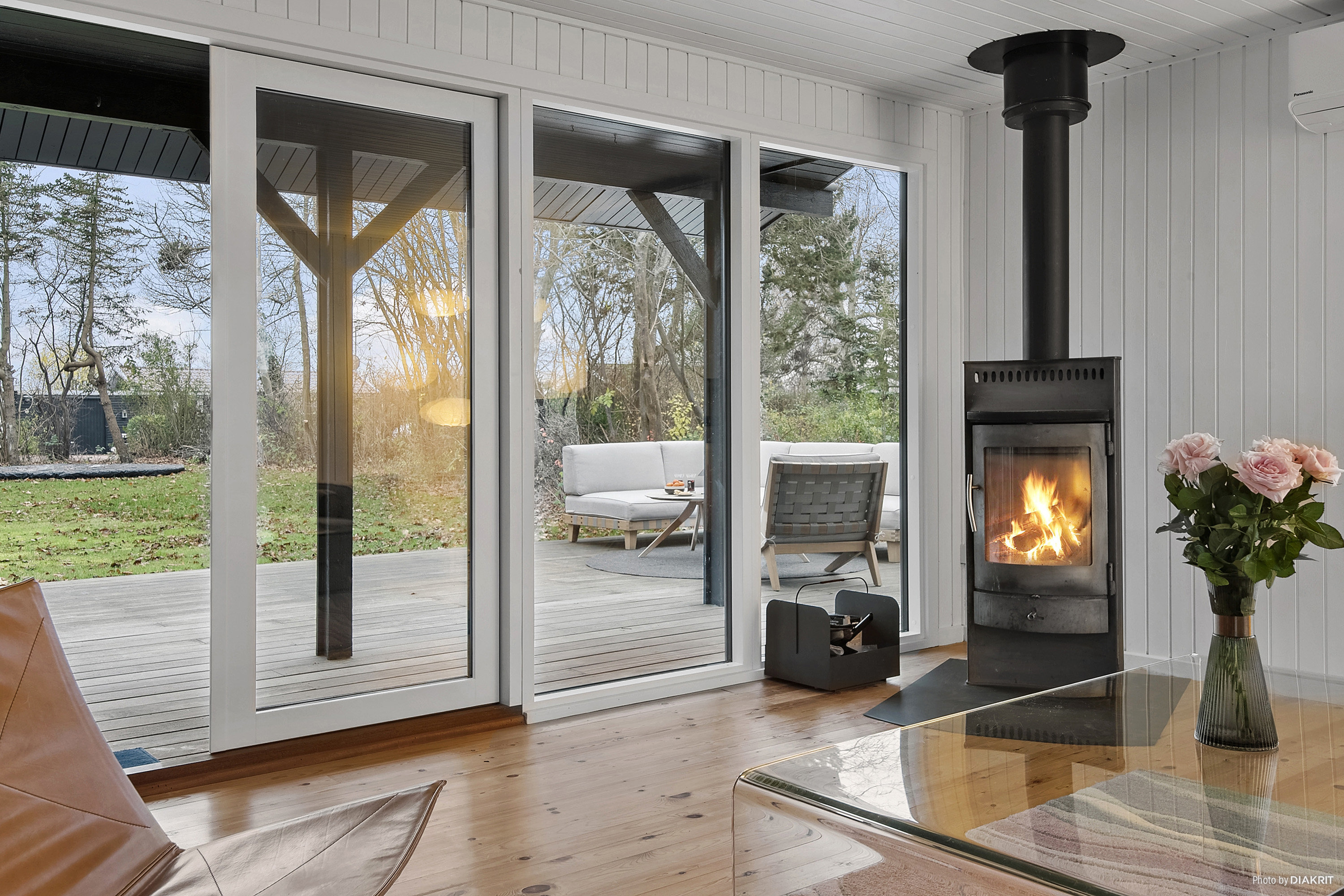 Fremhævet stue billede i fuldskærmstilstand. Billede af Garderhøjen 27, 4671 Strøby