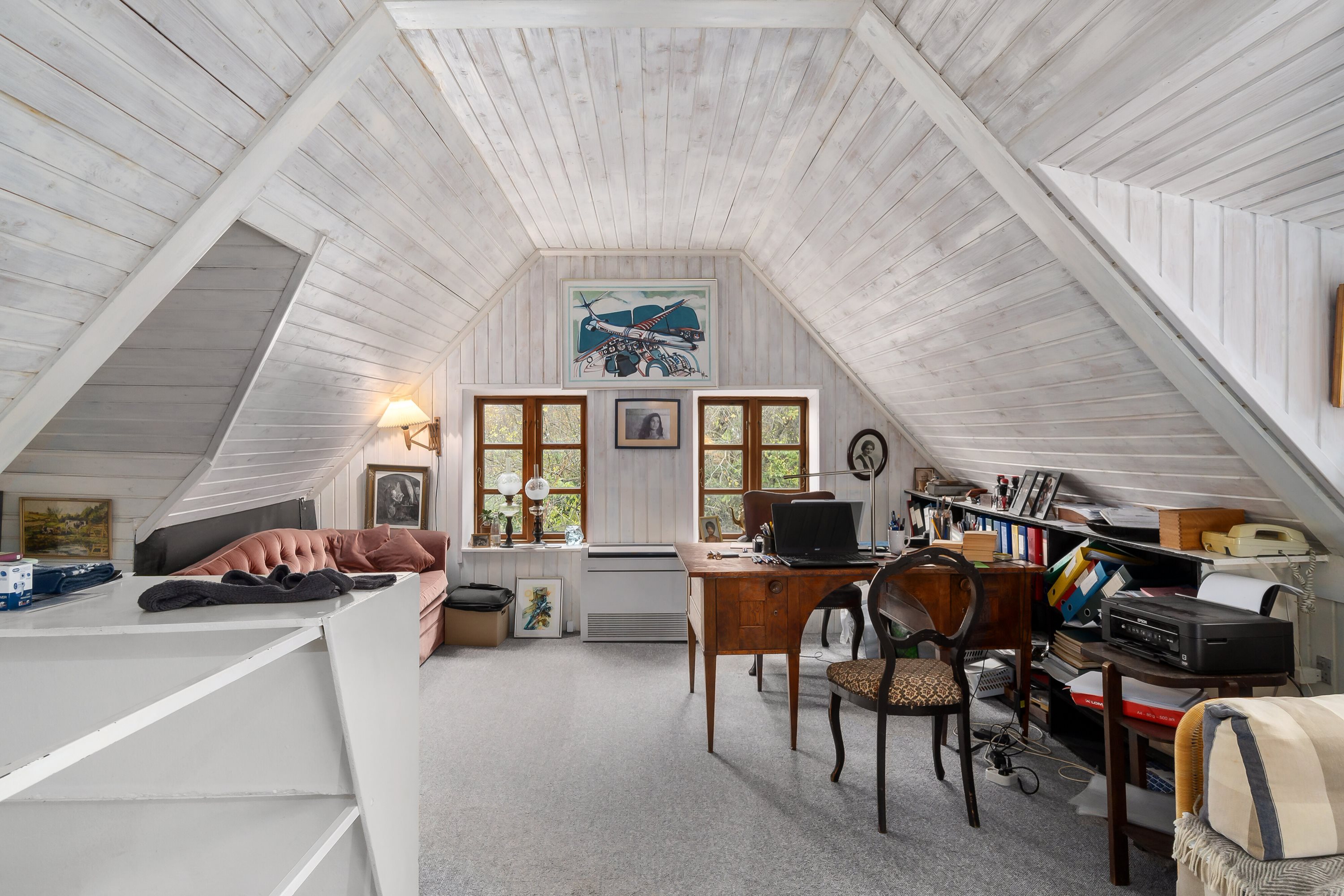 Fremhævet arbejdsværelse billede i fuldskærmstilstand. Billede af Farvergårdsvej 17, 3210 Vejby