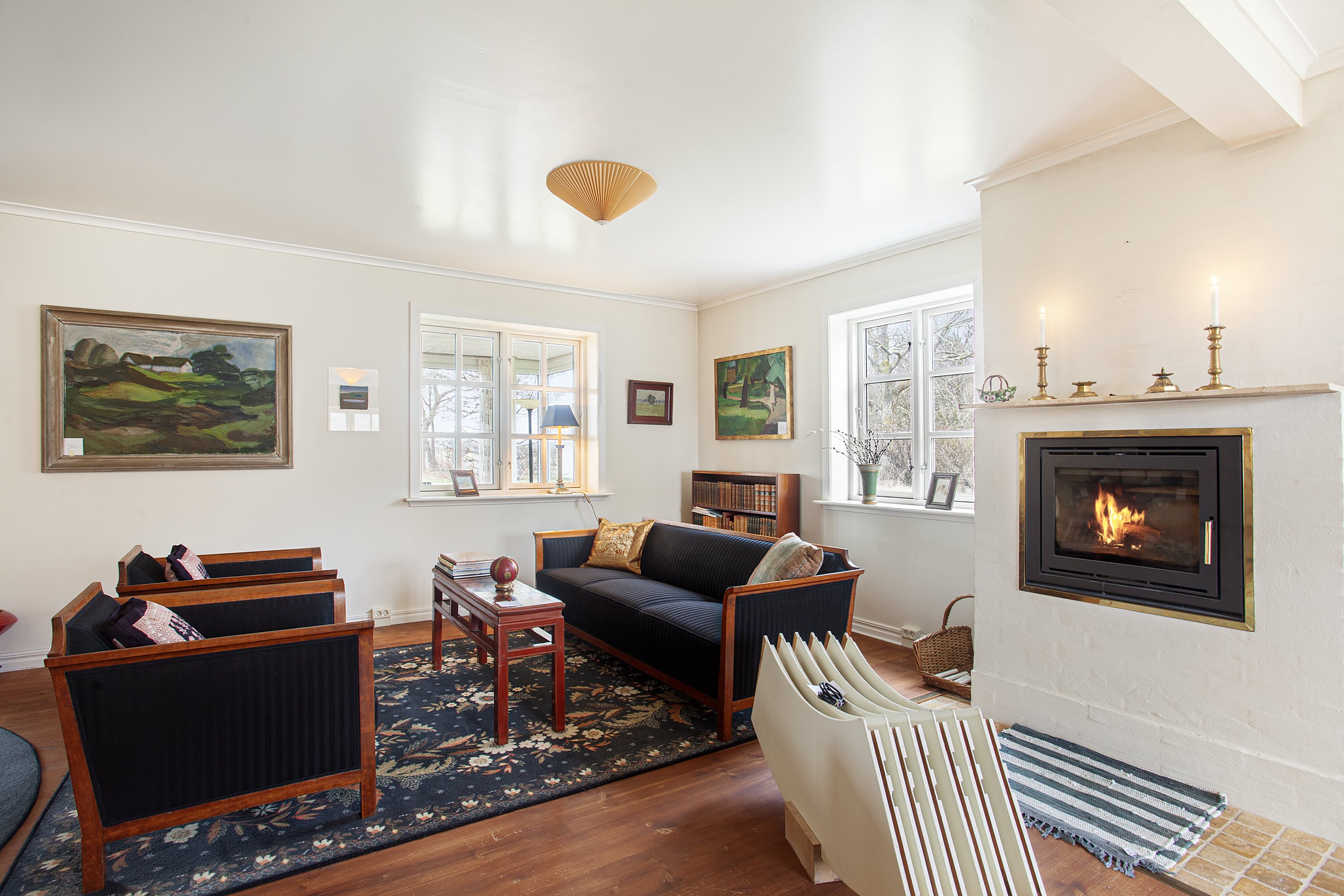 Fremhævet stue billede i fuldskærmstilstand. Billede af Gårdenes Vej 1, Vesterø, 9940 Læsø