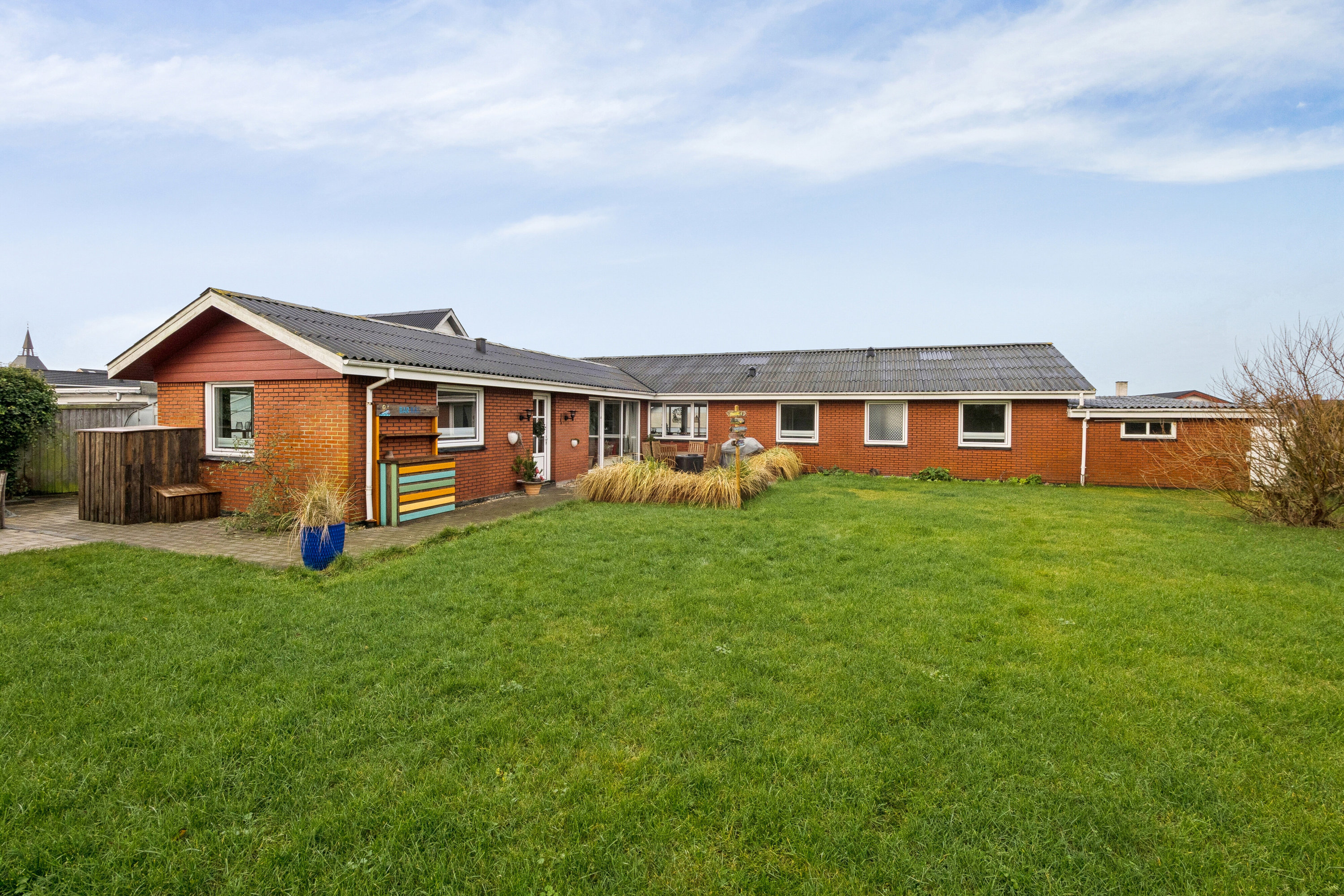 Fremhævet set fra vejen billede i fuldskærmstilstand. Billede af Grønkærvej 10, Vorupør, 7700 Thisted