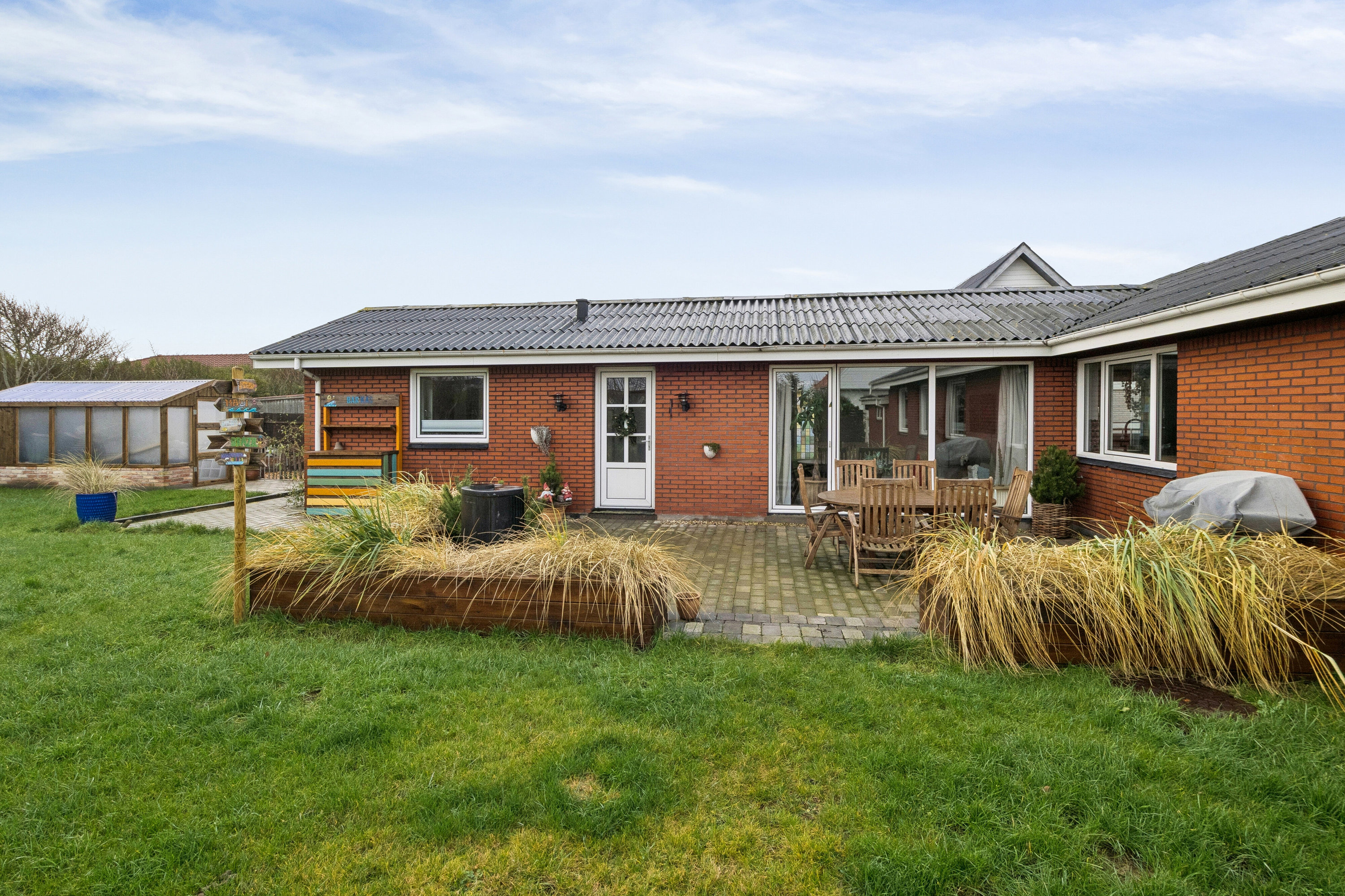 Fremhævet set fra vejen billede i fuldskærmstilstand. Billede af Grønkærvej 10, Vorupør, 7700 Thisted